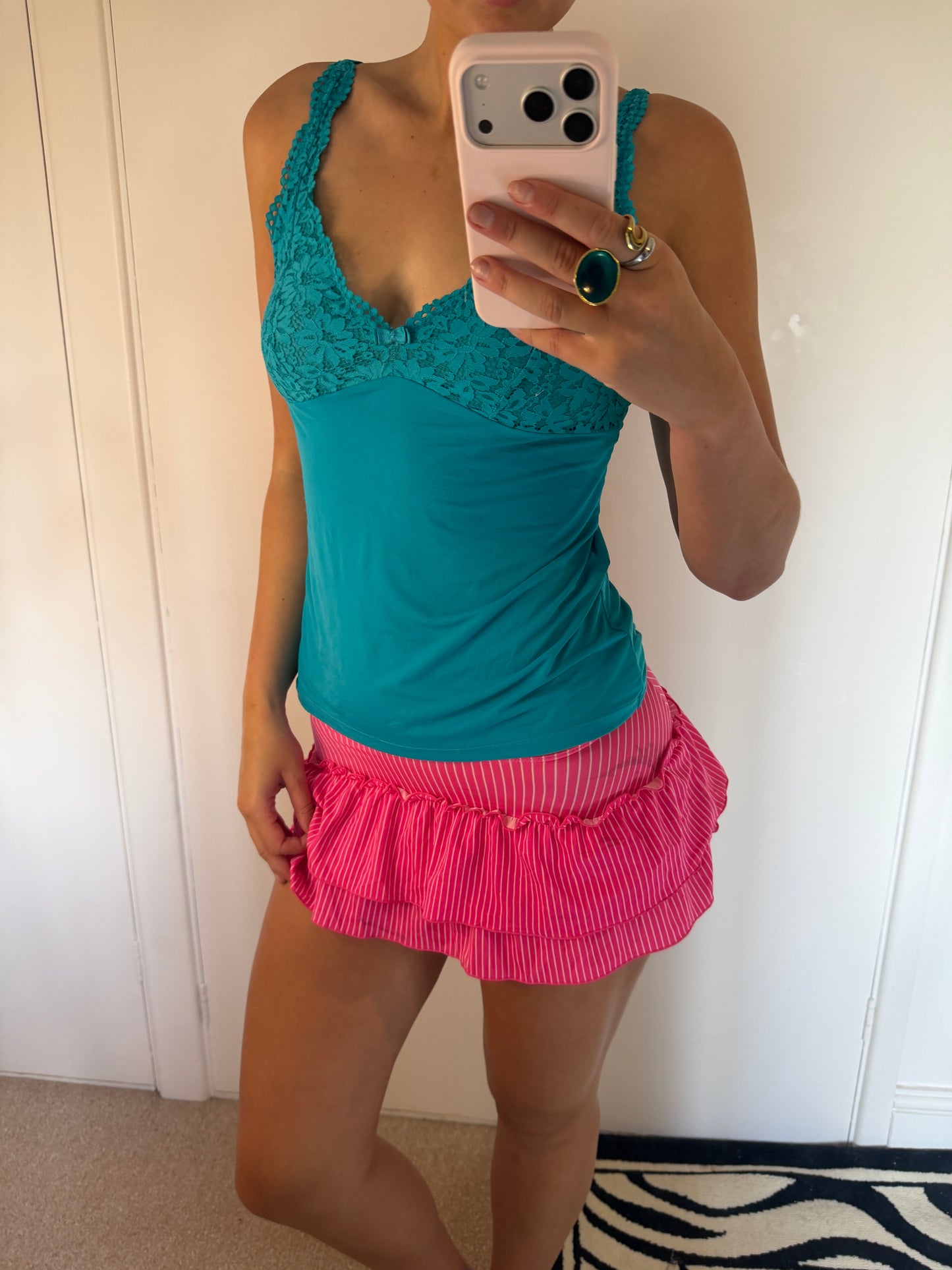 y2k mini skirt