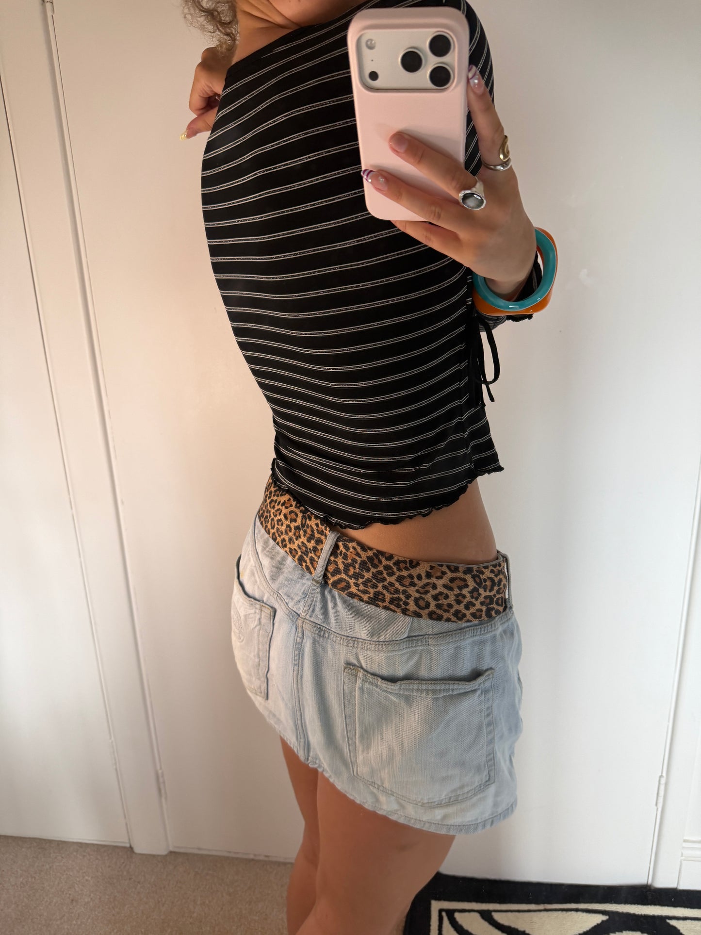 striped top