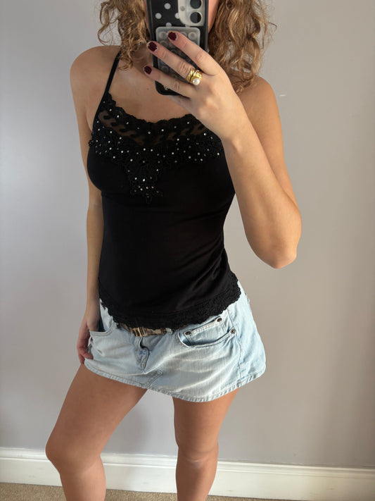 sequin cami
