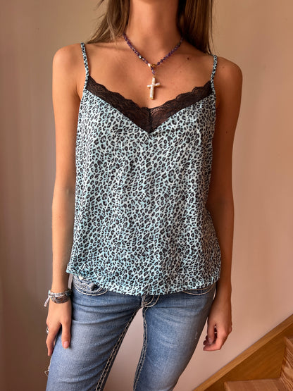 Leopard Cami Top