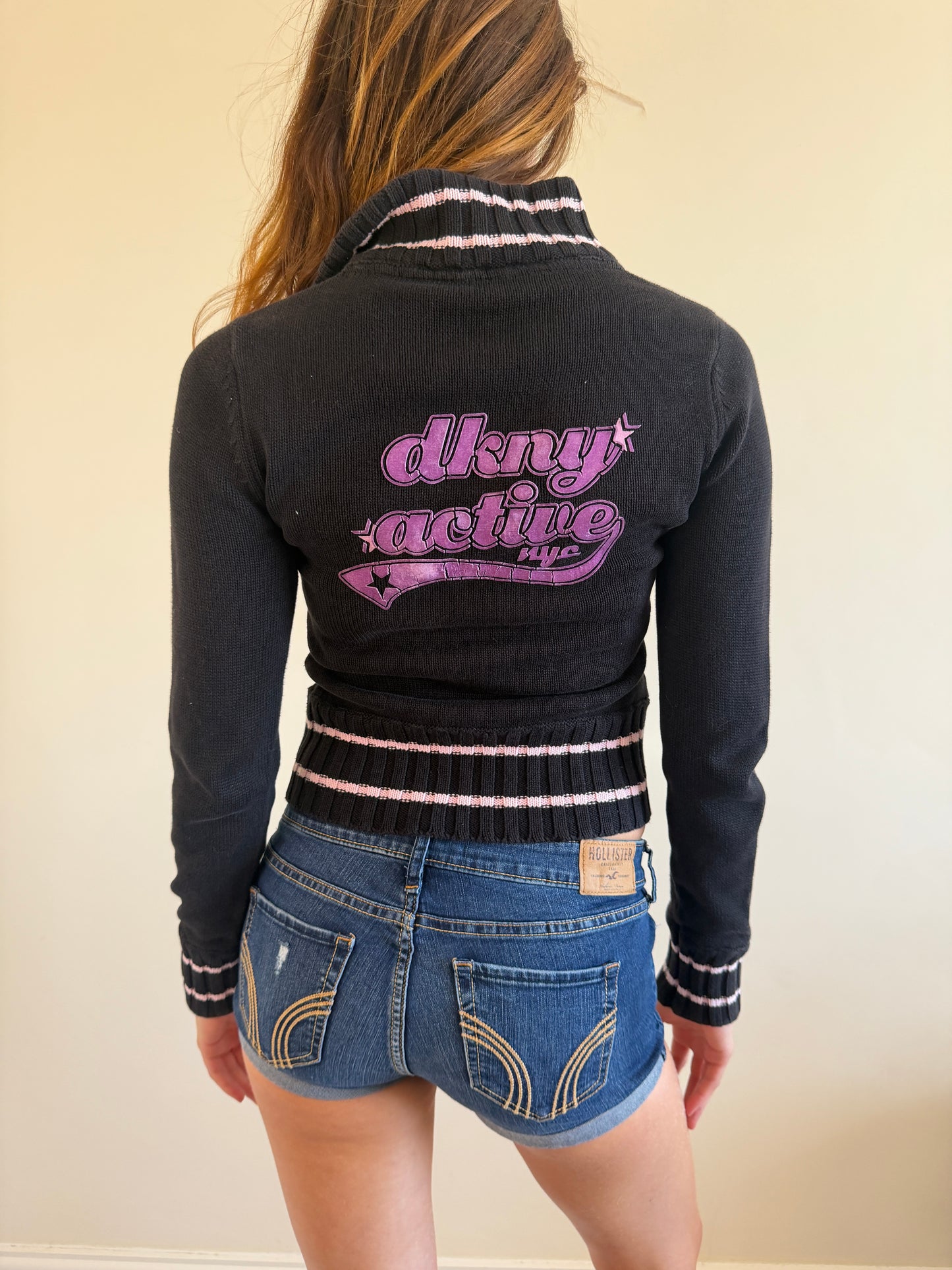 dkny zip up