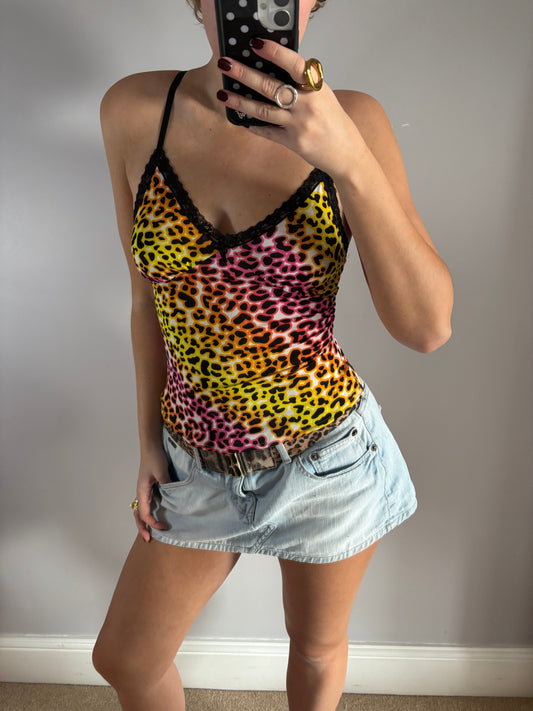 leopard cami