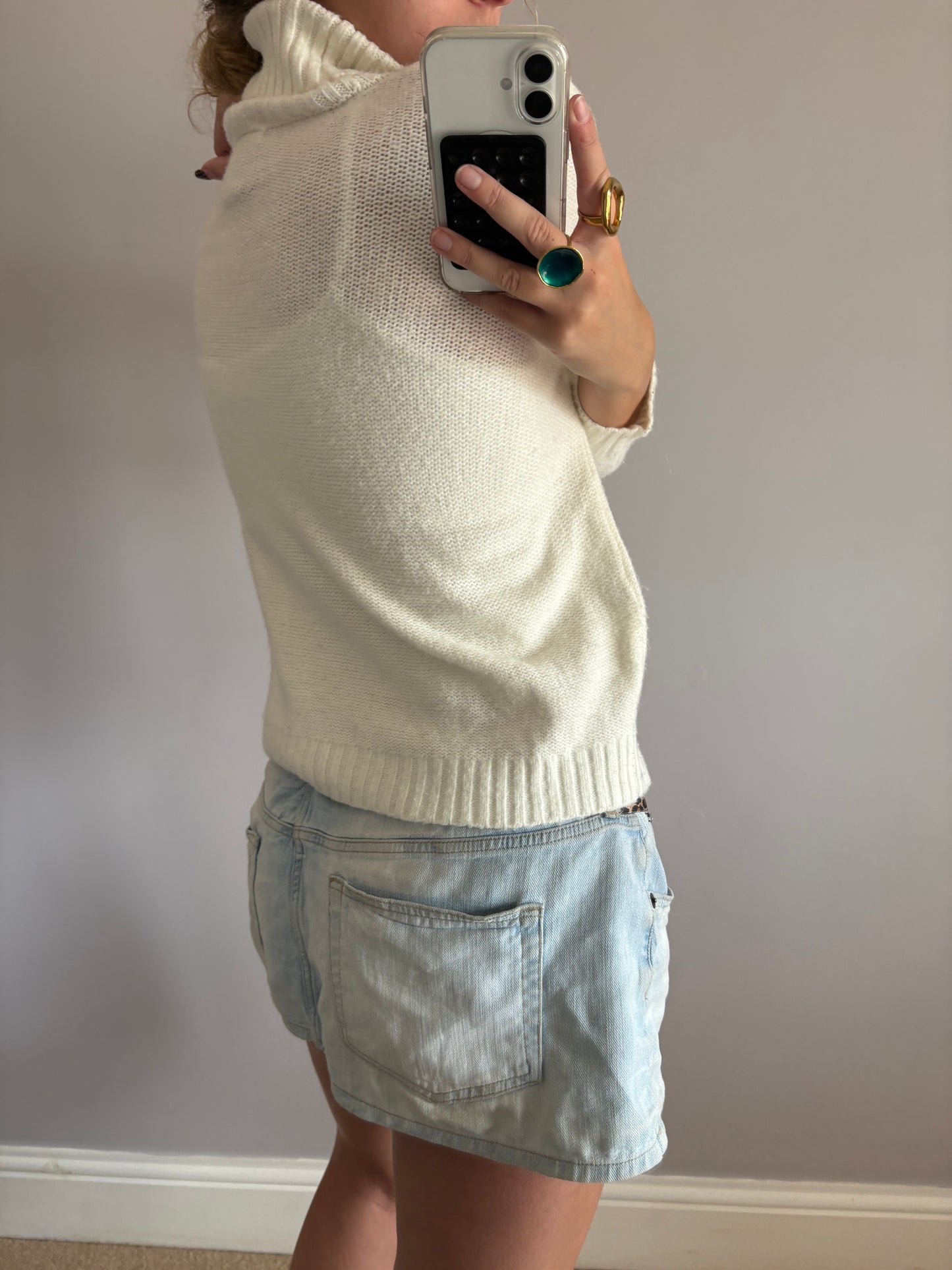 cableknit sweater