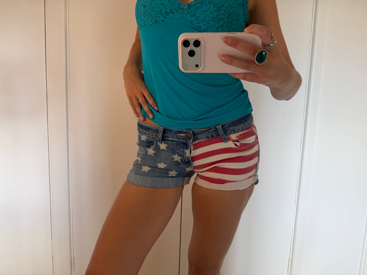 usa mini shorts