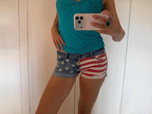 usa mini shorts