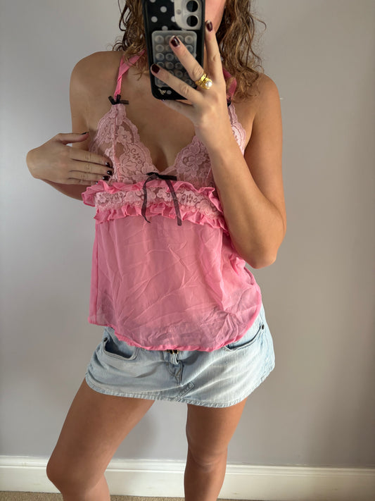 pink cami