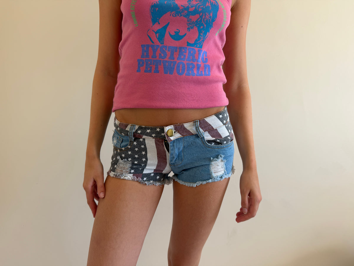 usa mini shorts