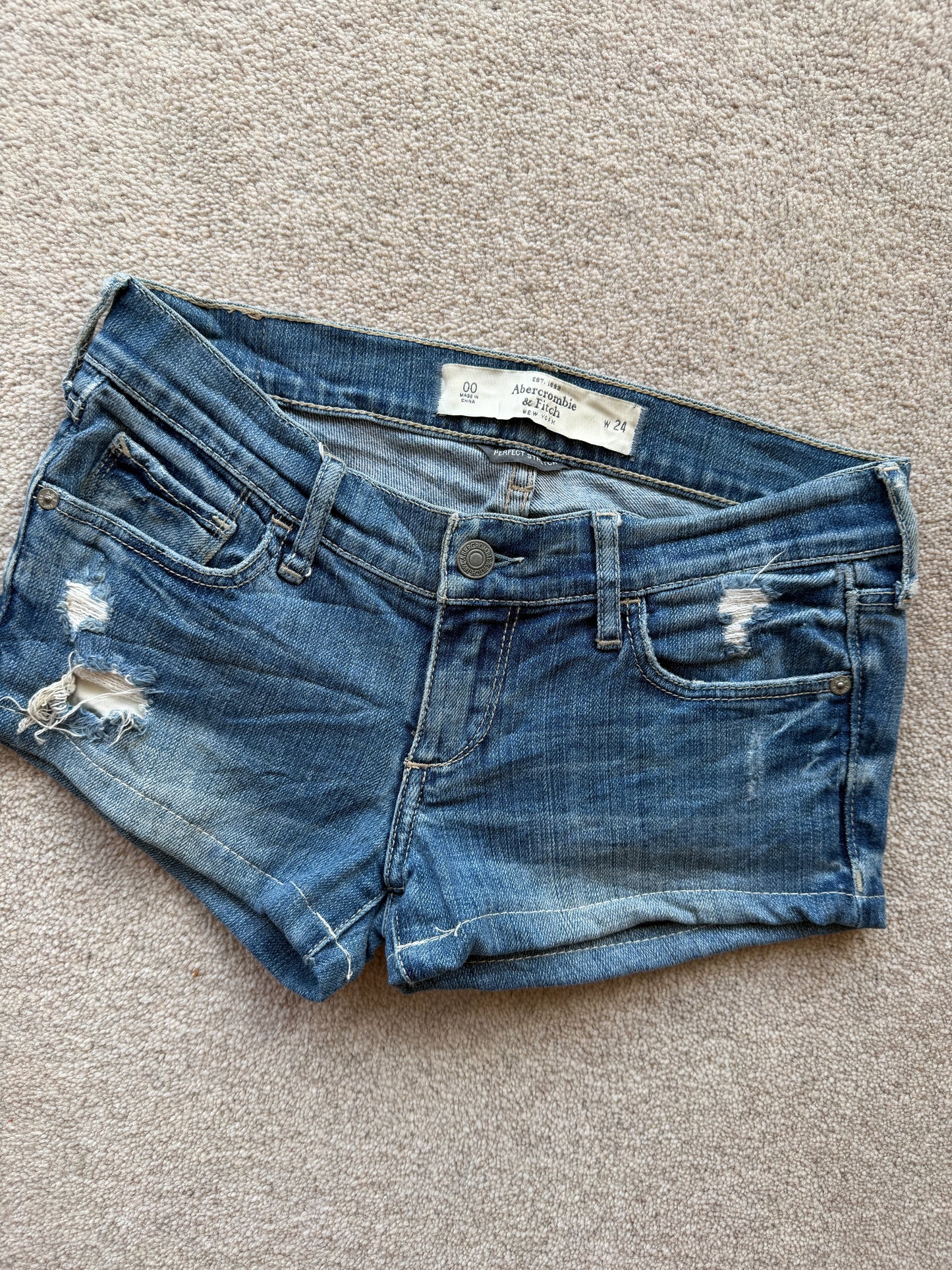abercrombie mini shorts