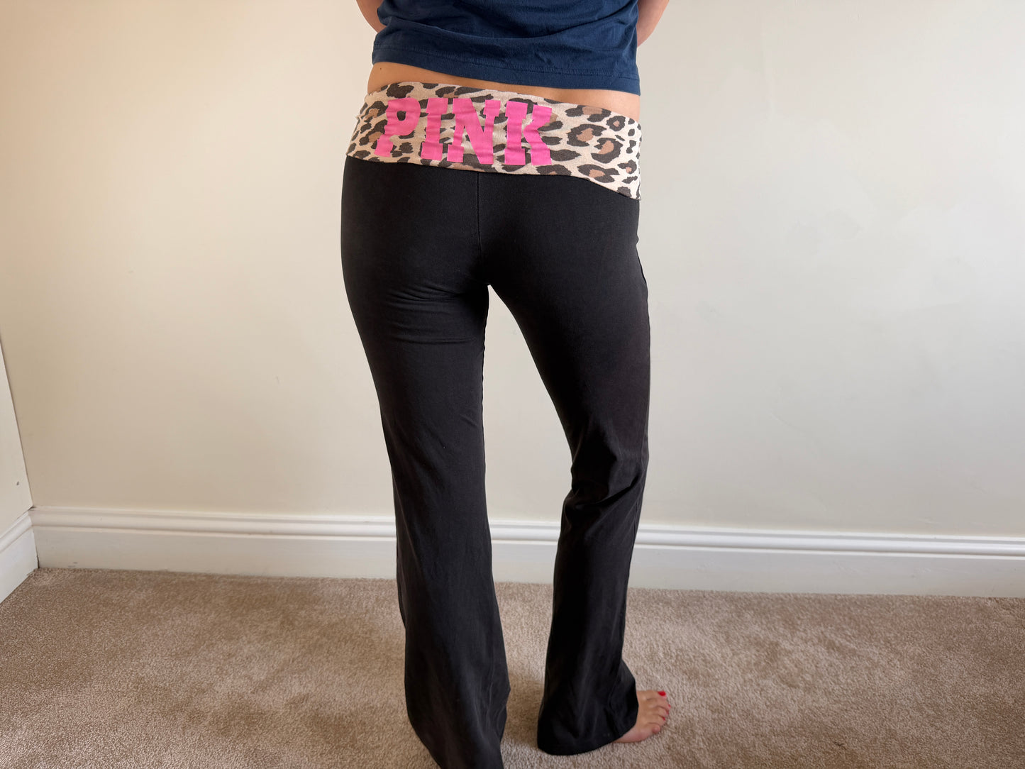 victoria secret leopard leggings