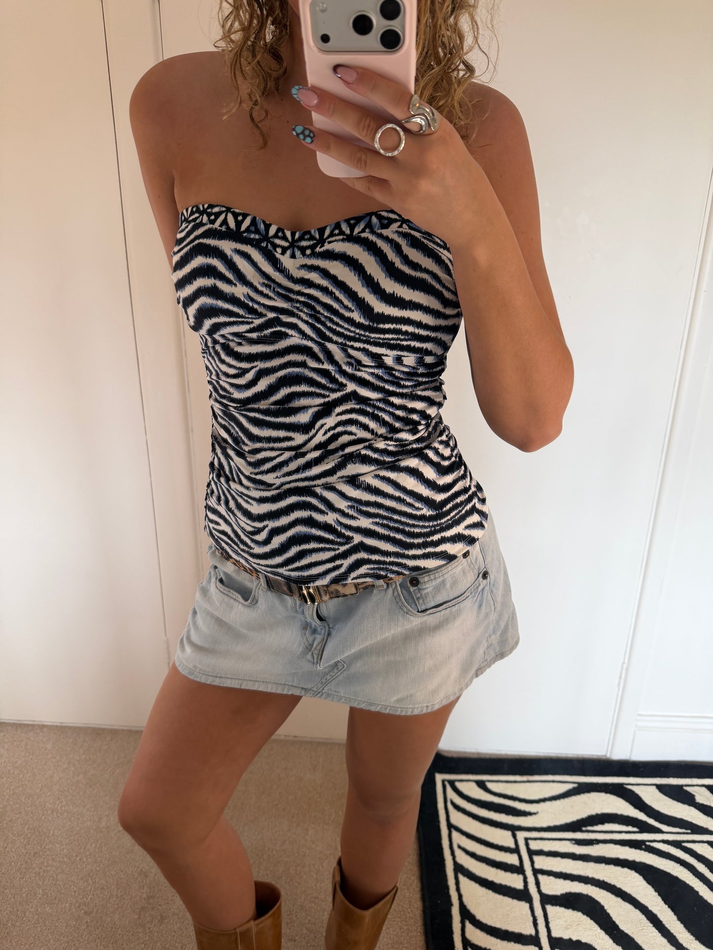 zebra bandeau