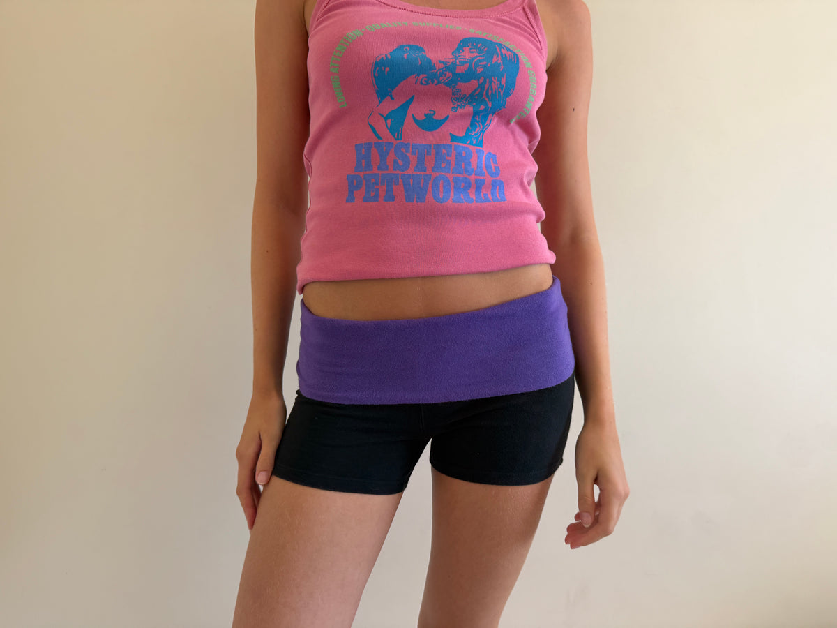 vs fold over shorts