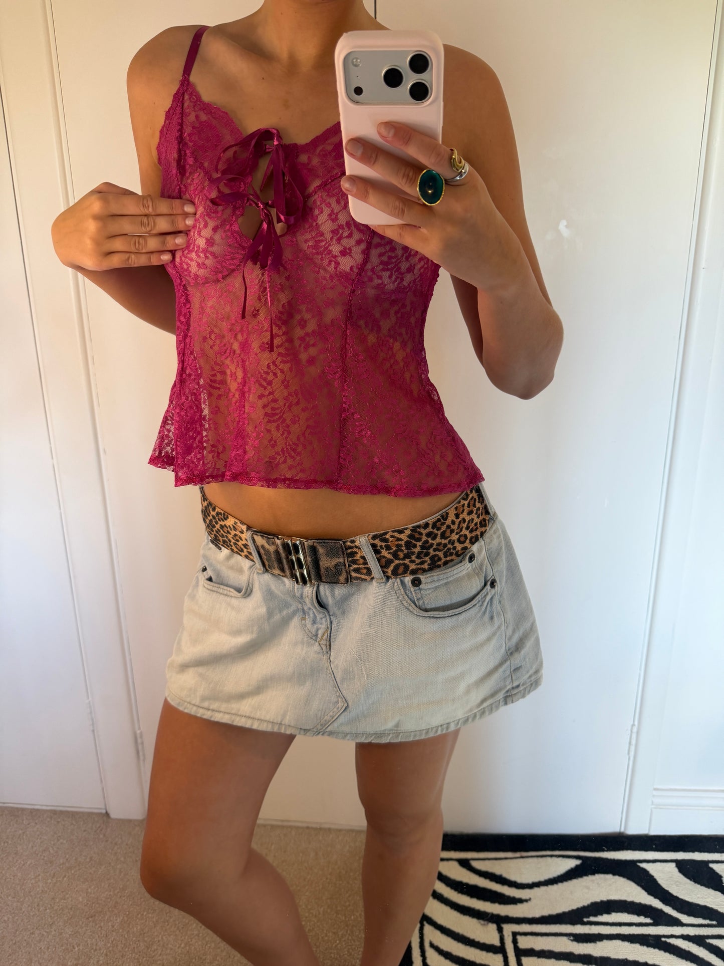 laced cami