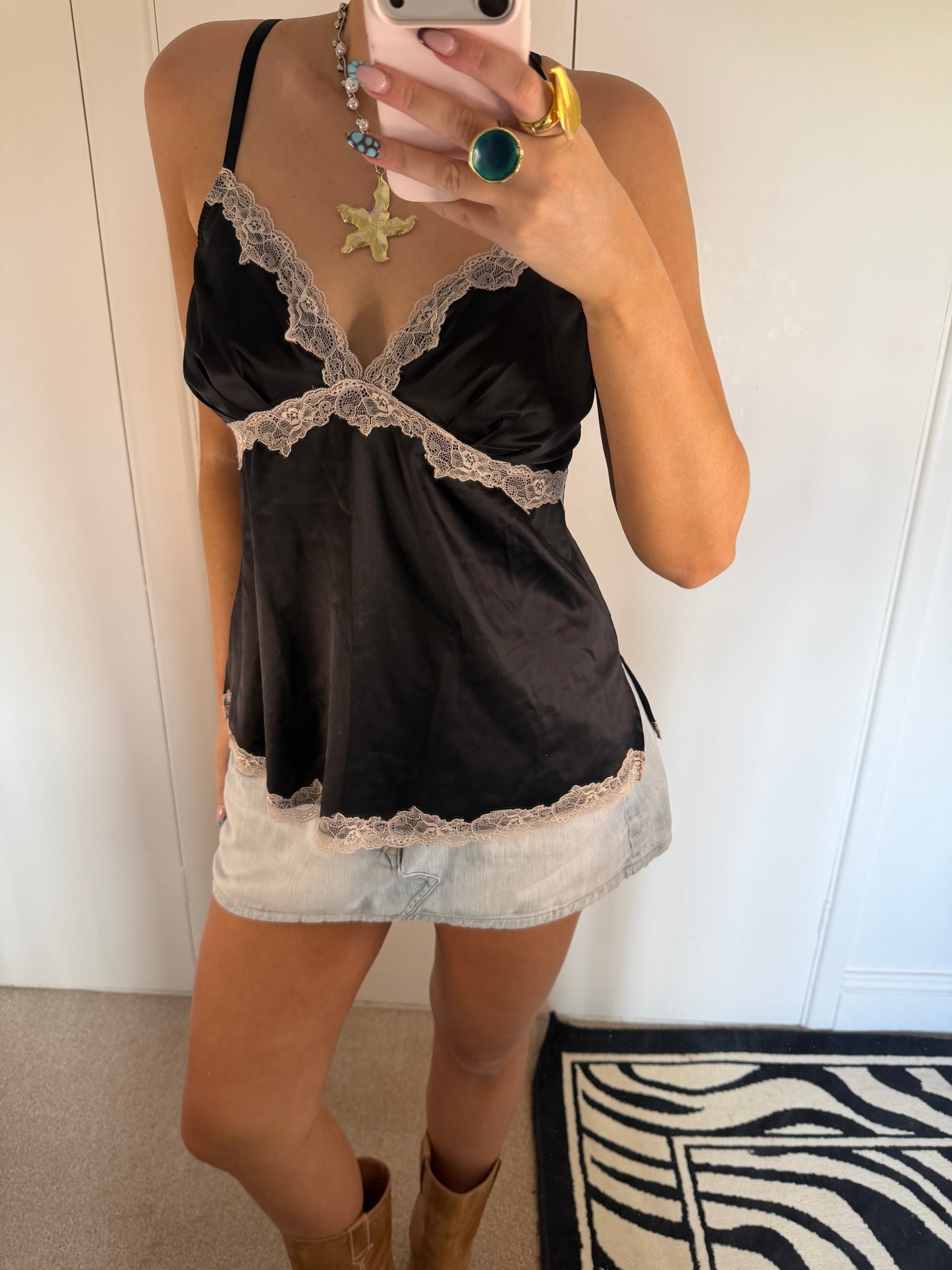 laced cami