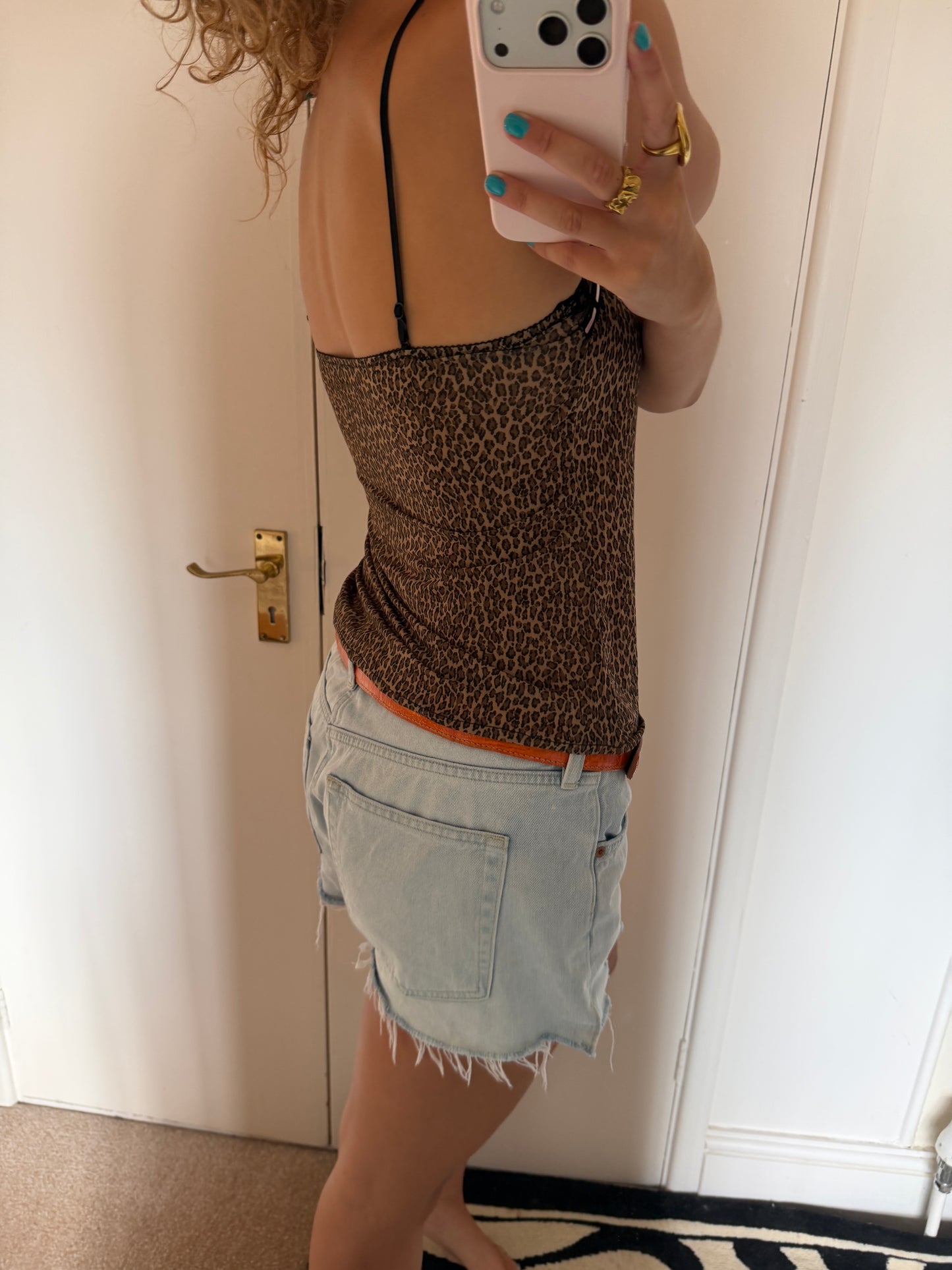 leopard cami
