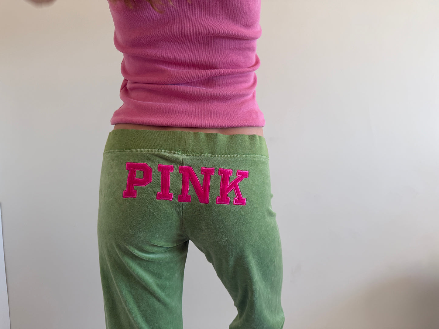 pink joggers