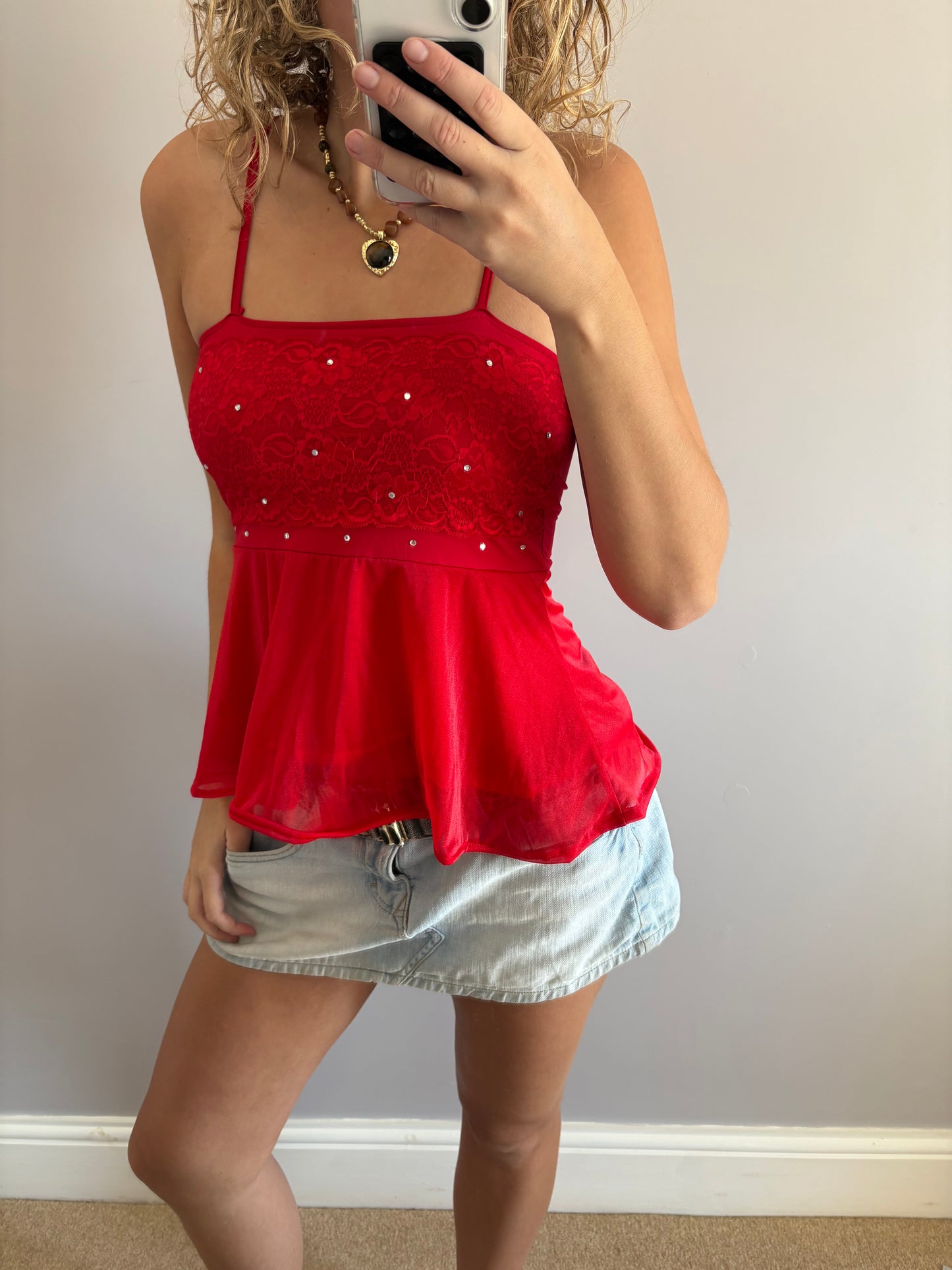 sequin cami