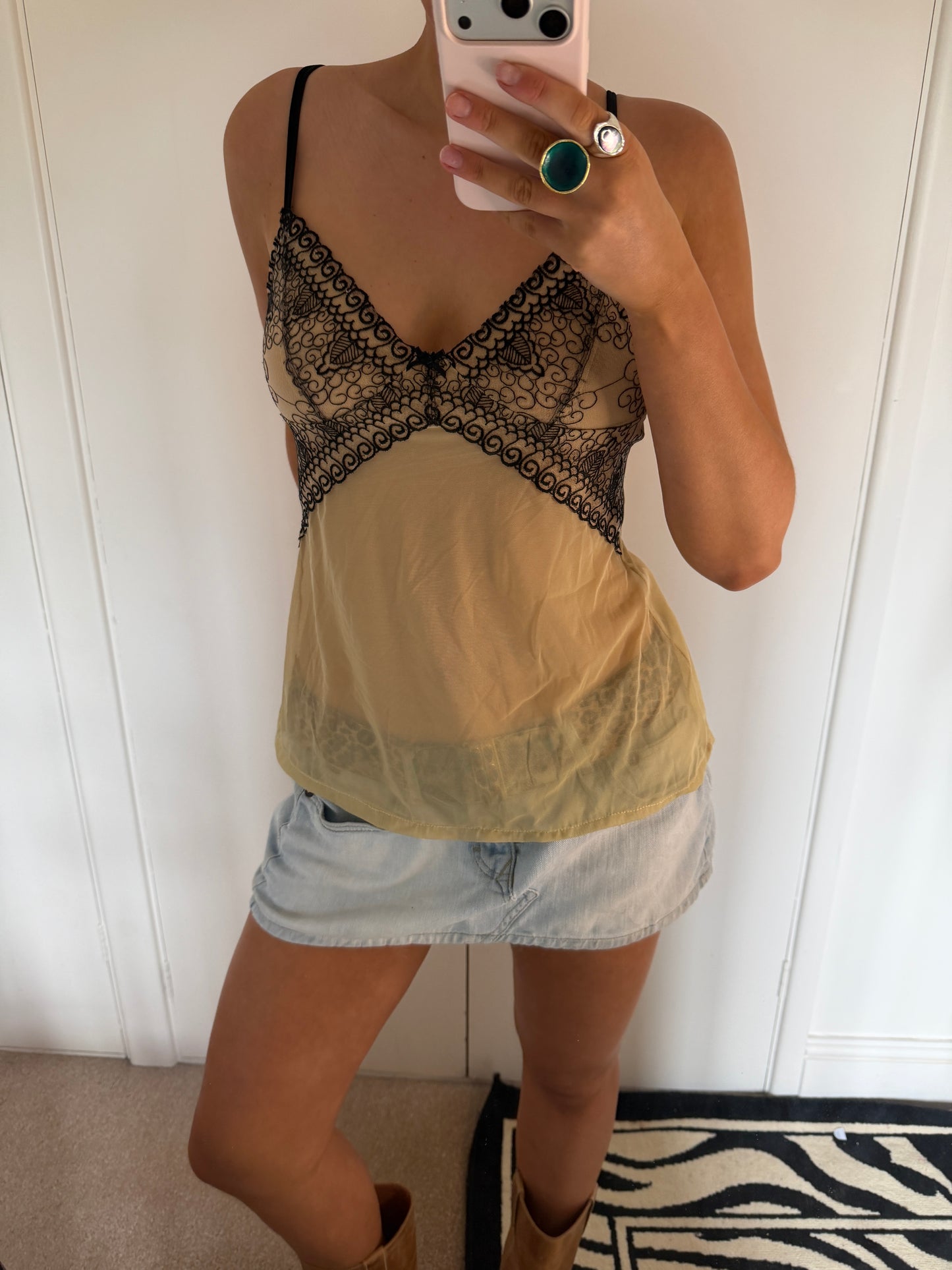 laced cami