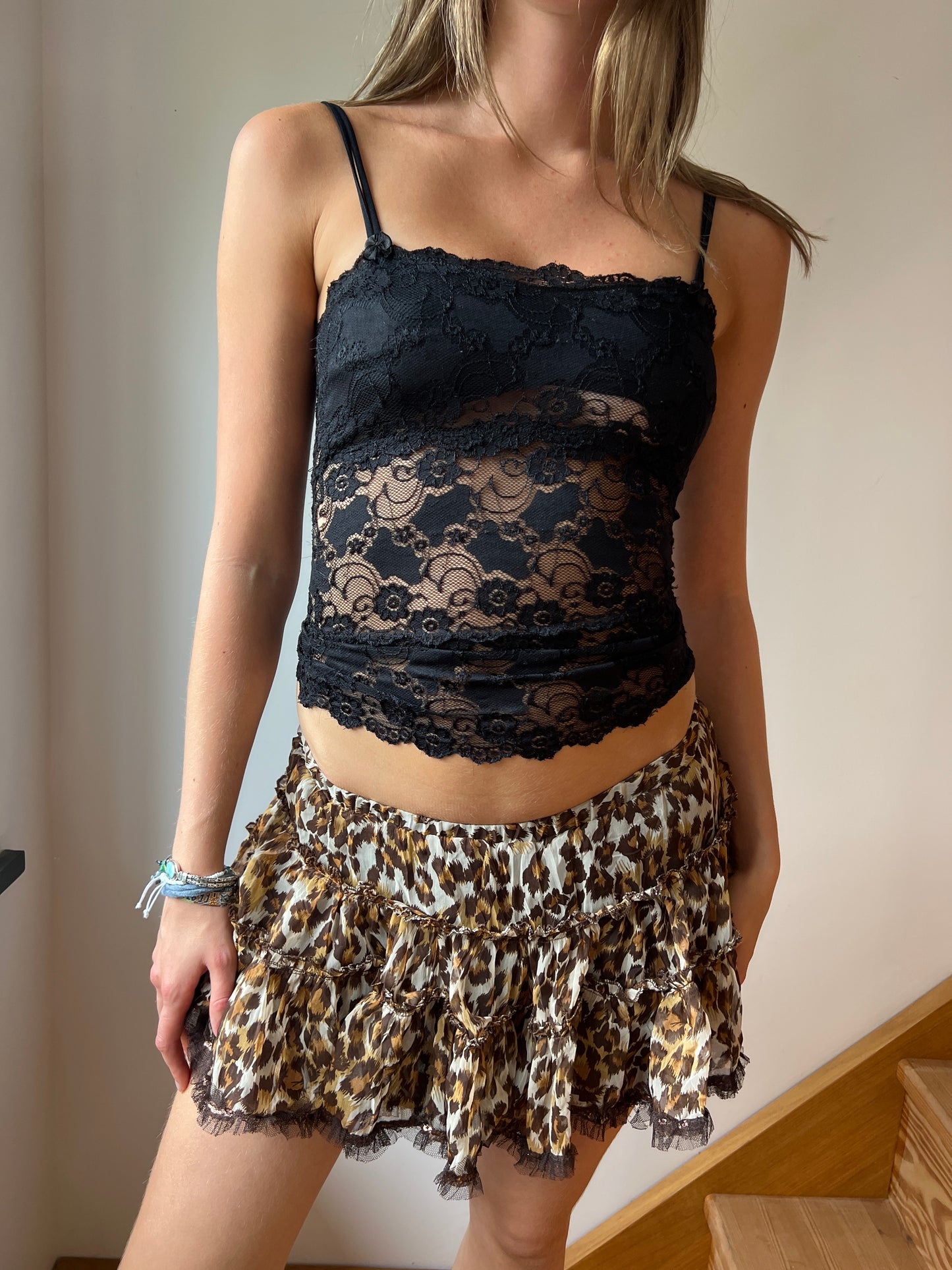 Leopard Mini Skirt