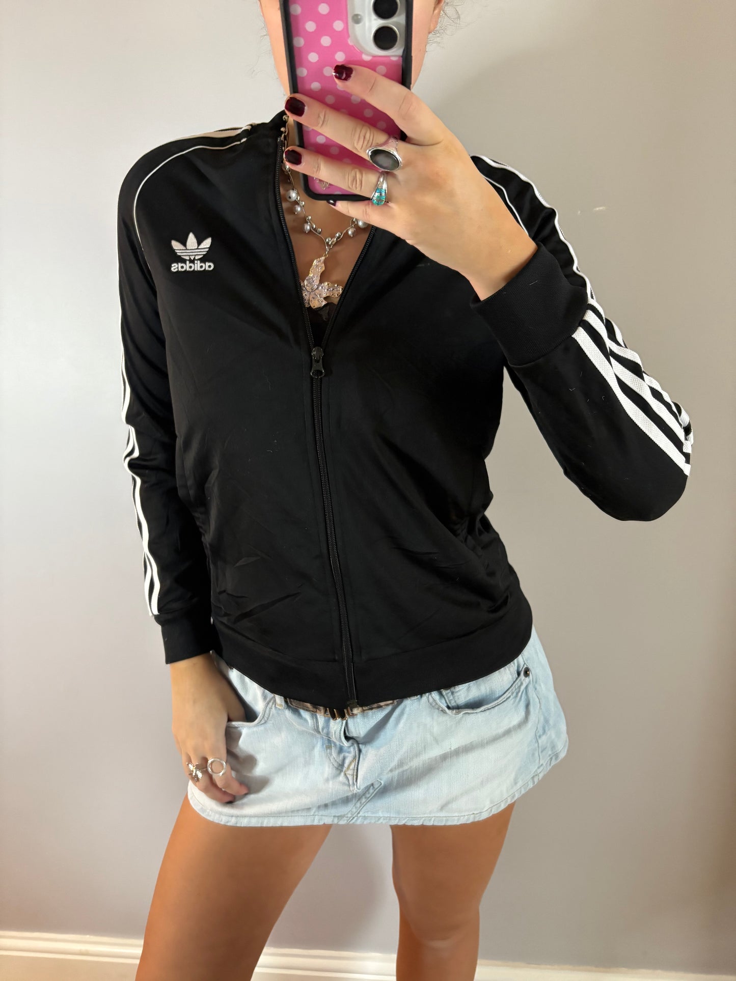 adidas zip up