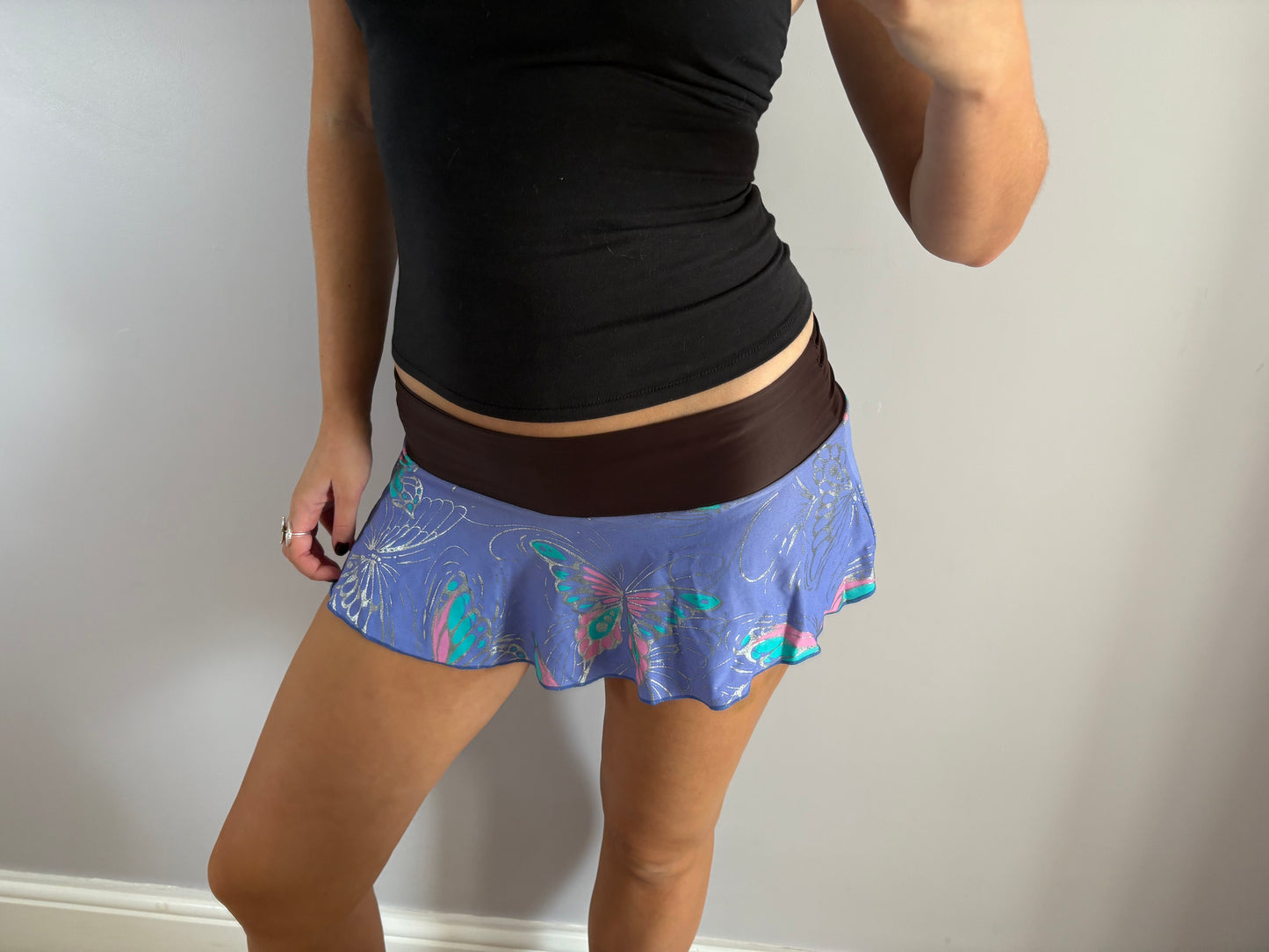 y2k mini skirt