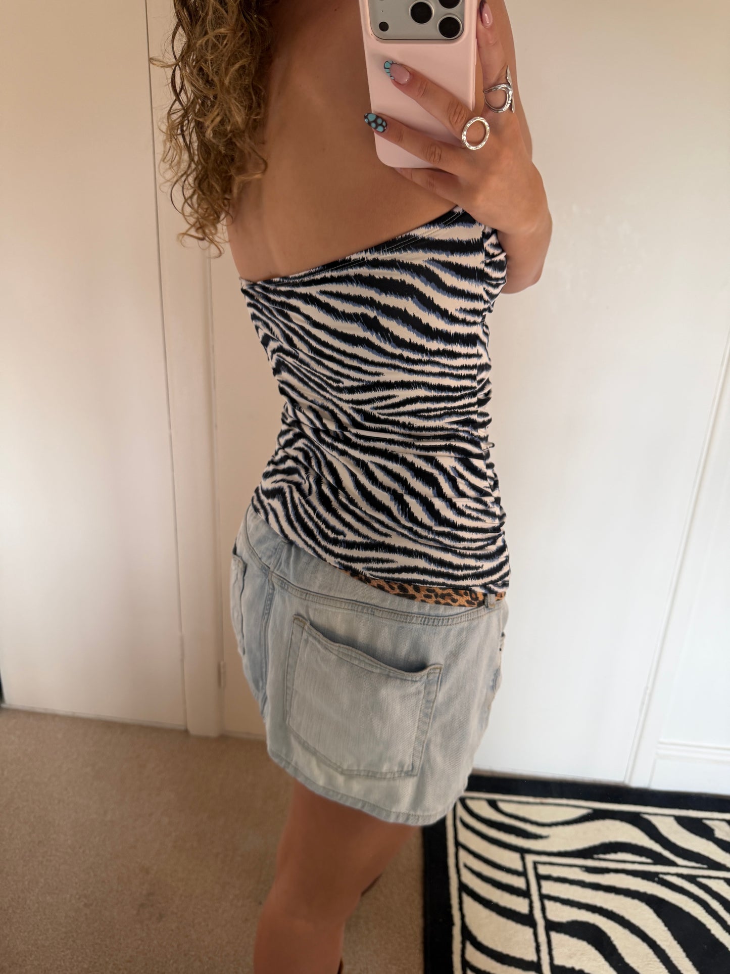 zebra bandeau
