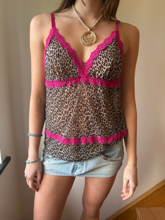 Leopard Cami
