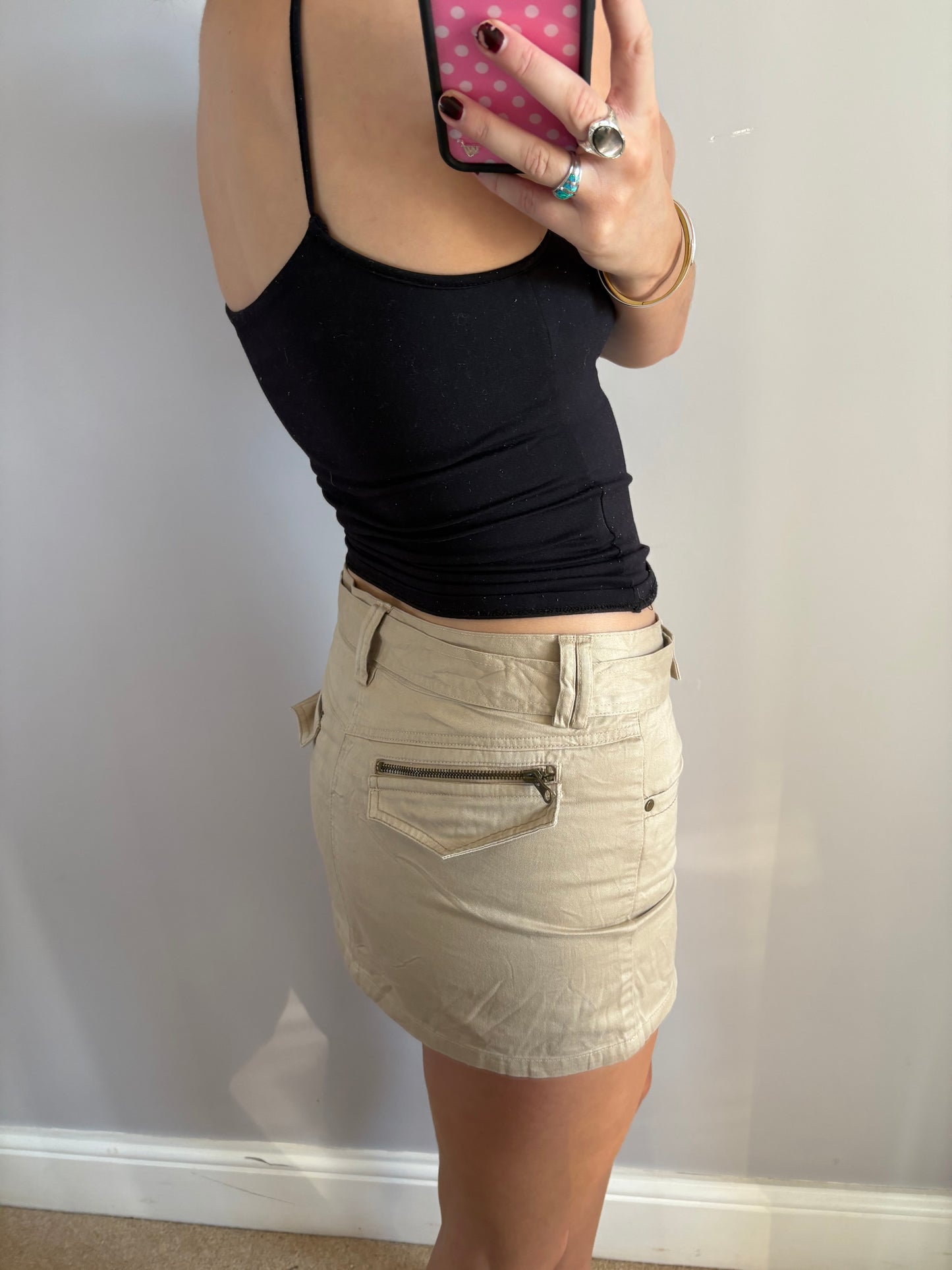 y2k mini skirt