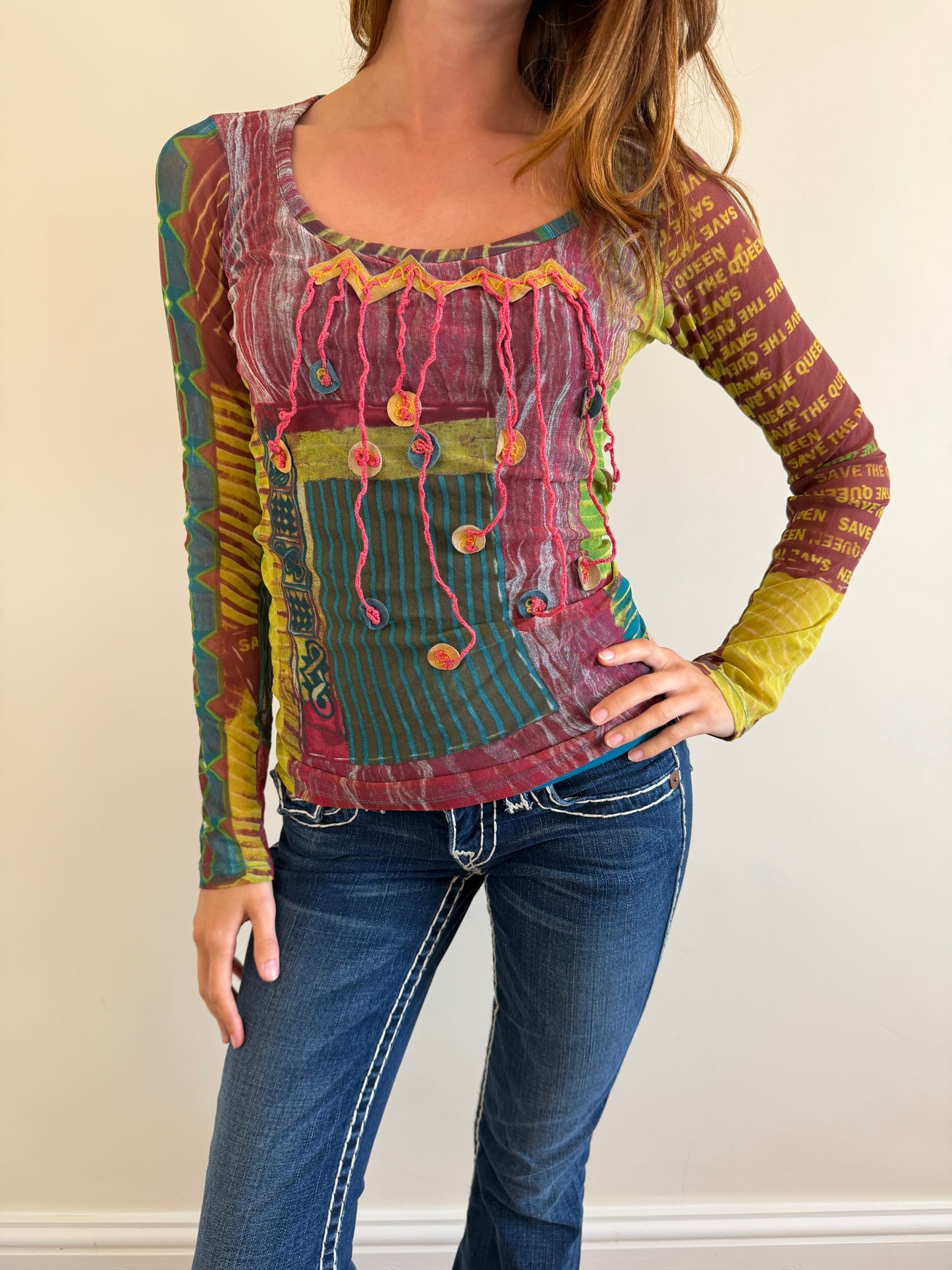 save the queen top