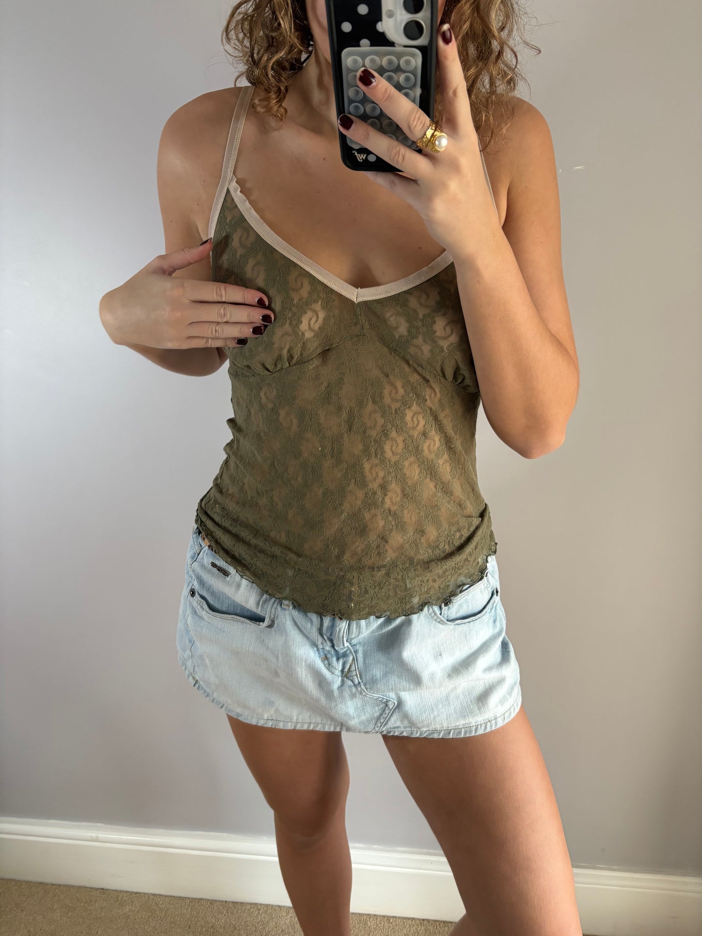 laced cami