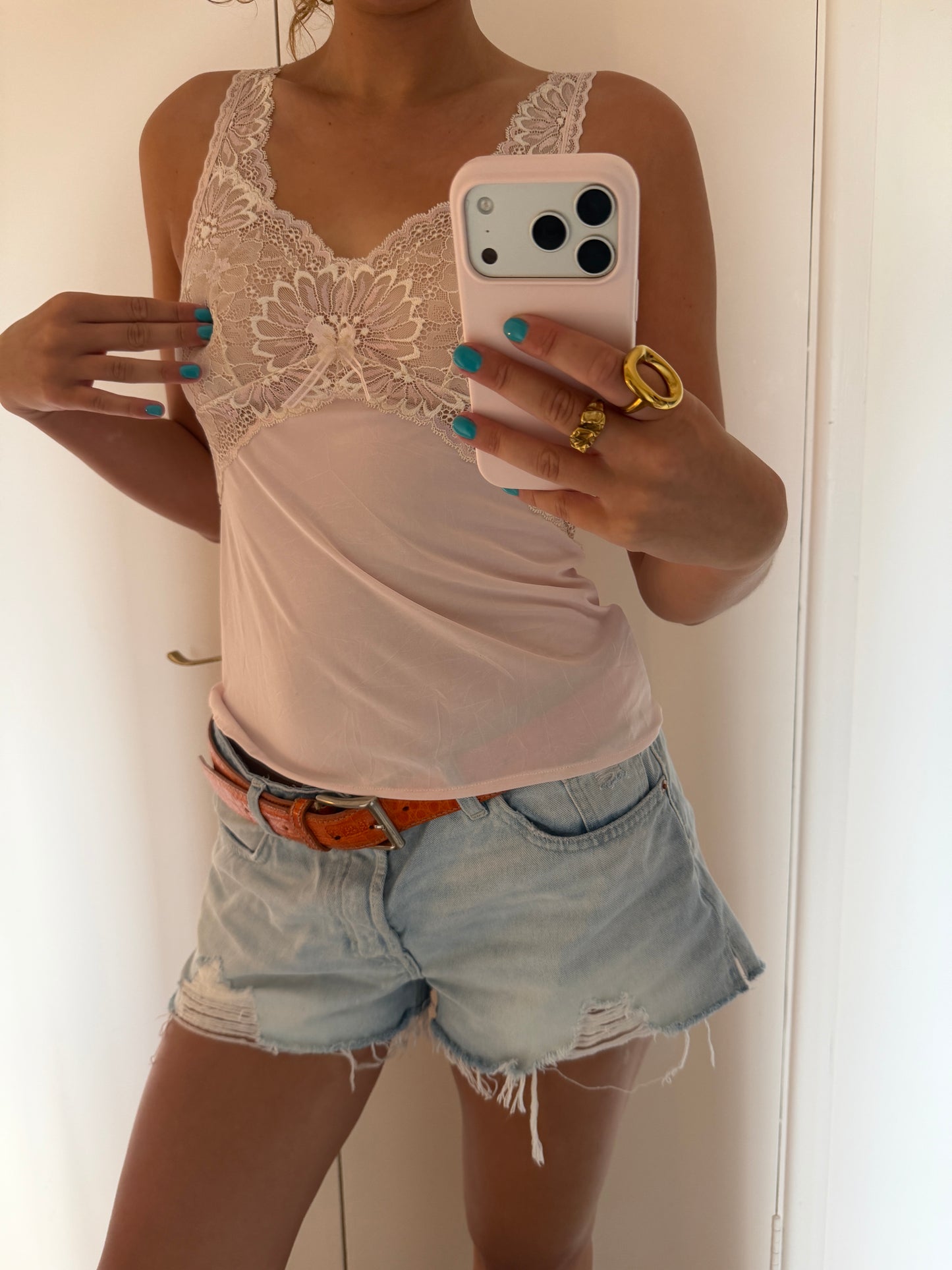 pink cami