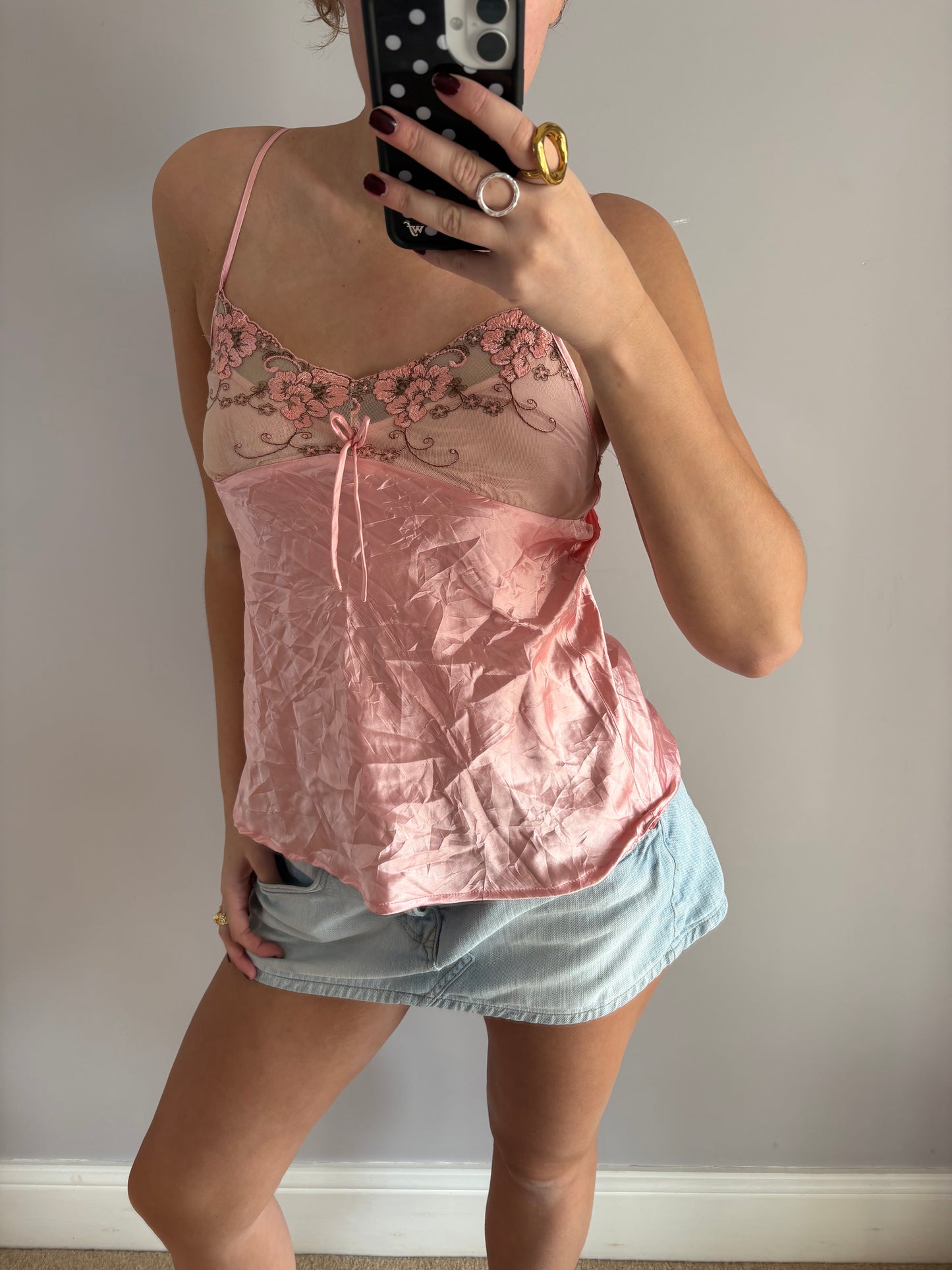 pink cami
