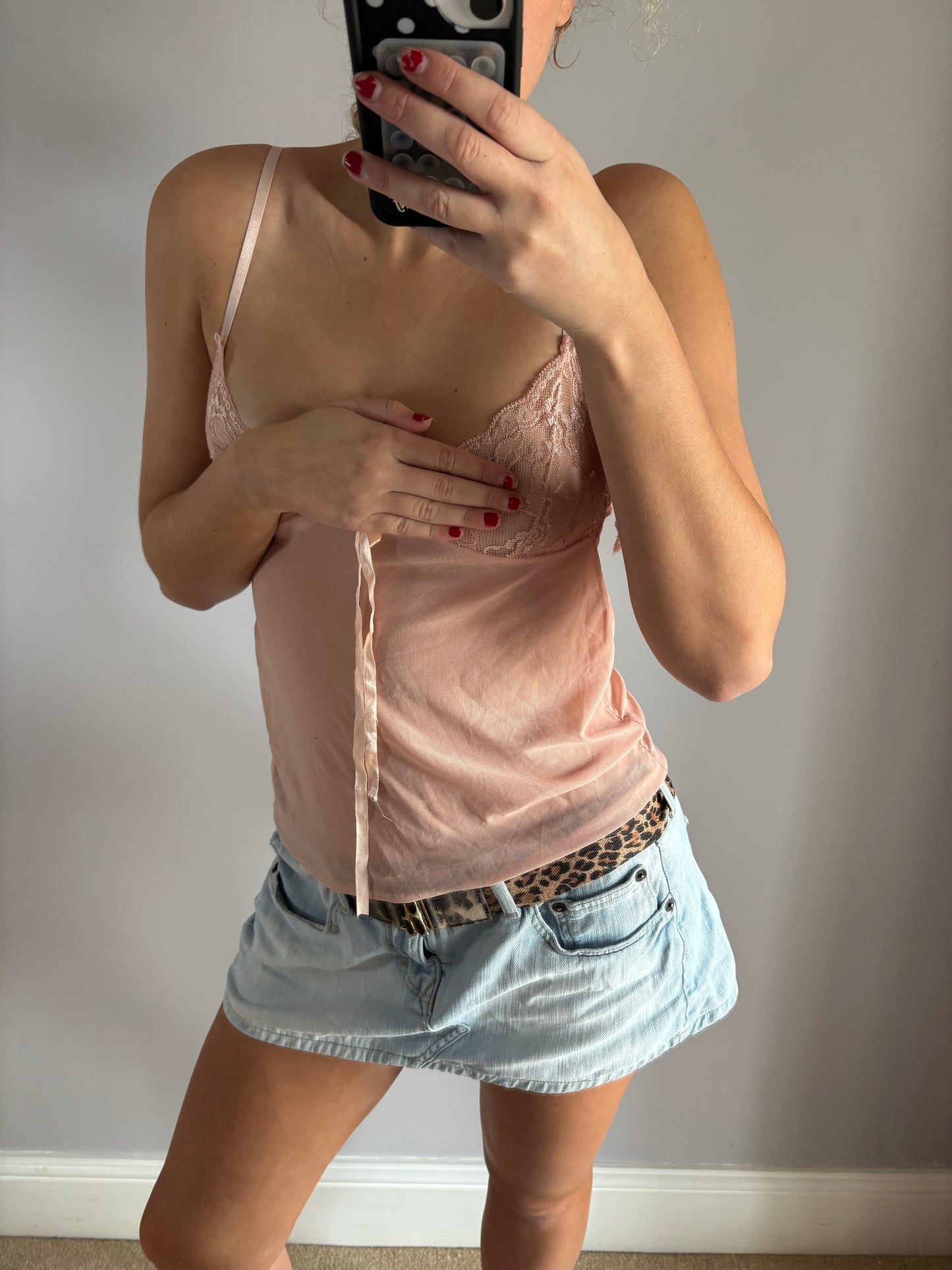 pink cami