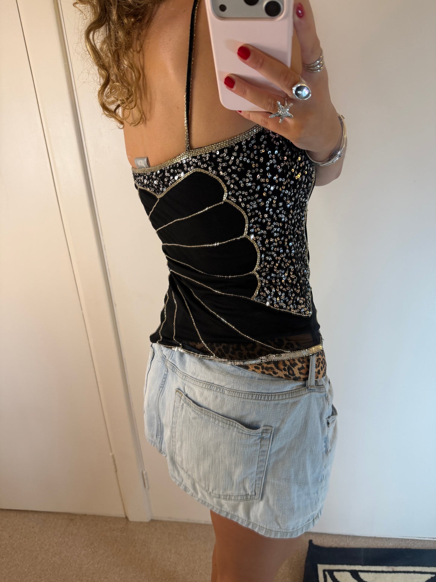 sequin cami