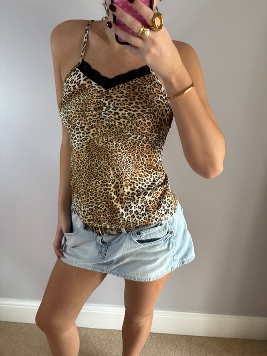 leopard cami