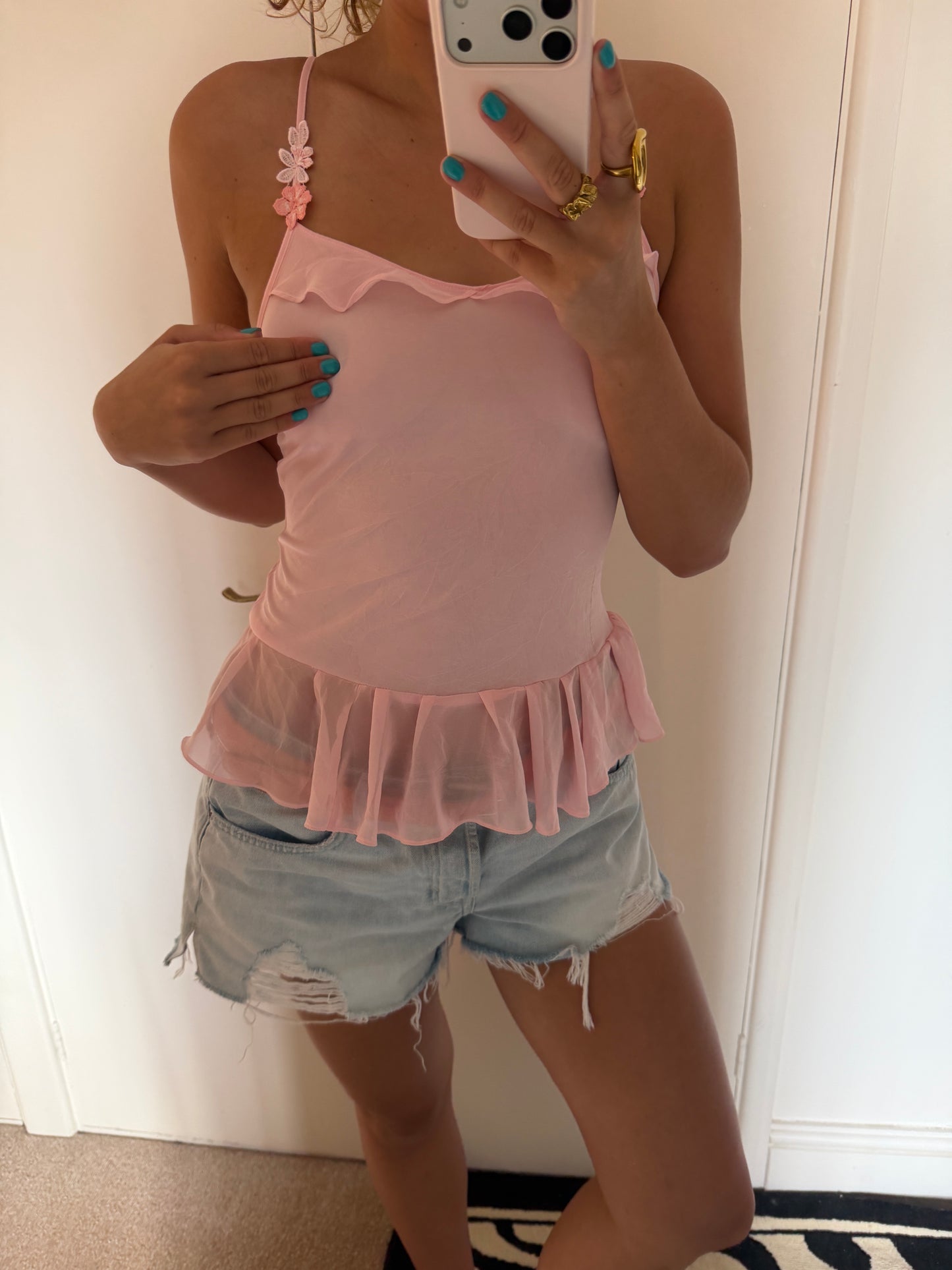 pink cami