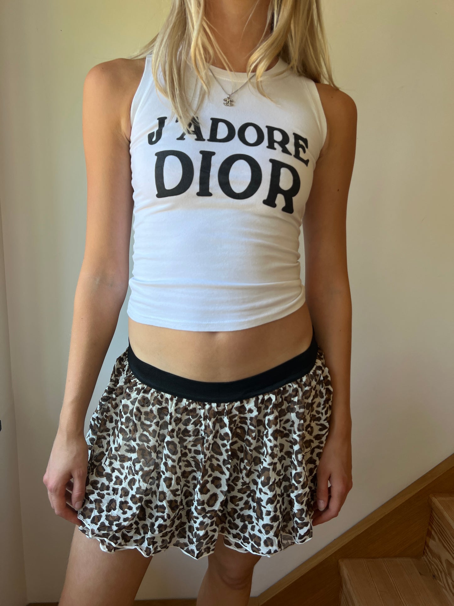 Leopard Mini Skirt