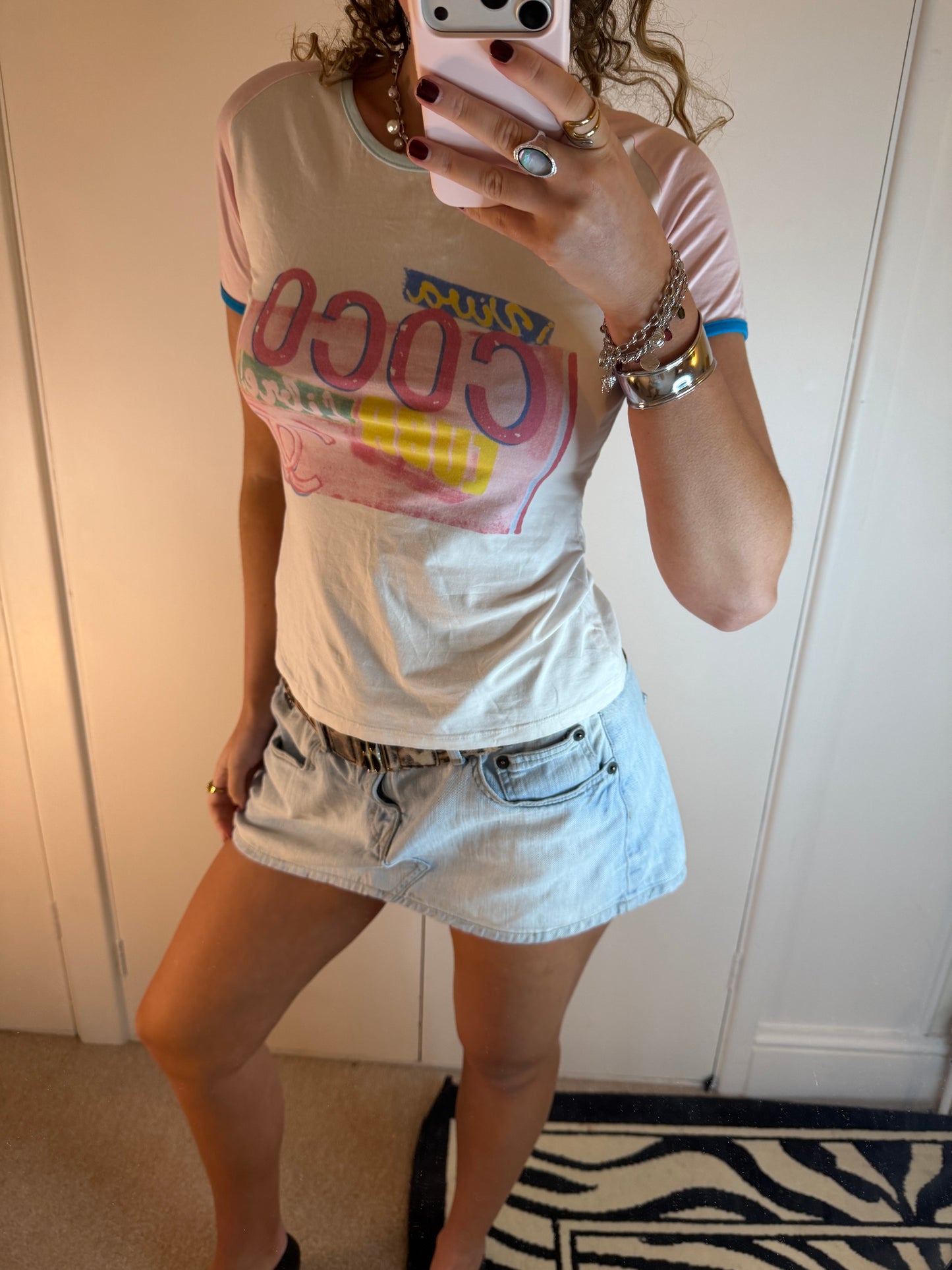 chanel runway babytee