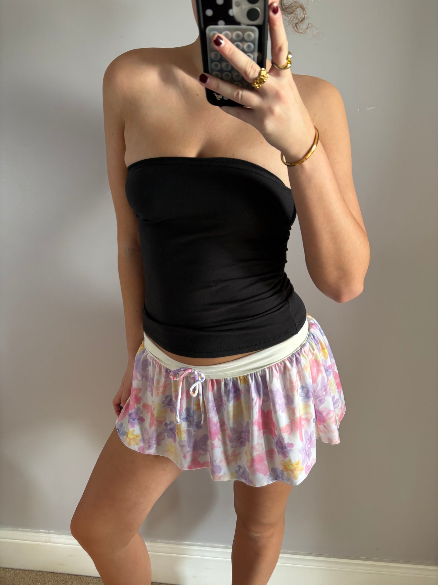 y2k mini skirt