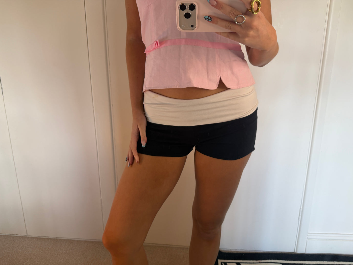 aero mini shorts