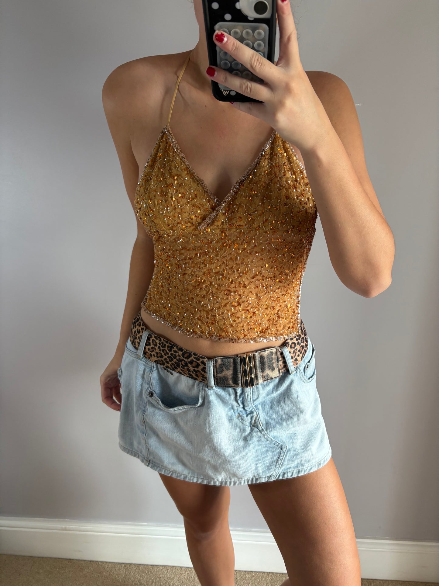 golden cami