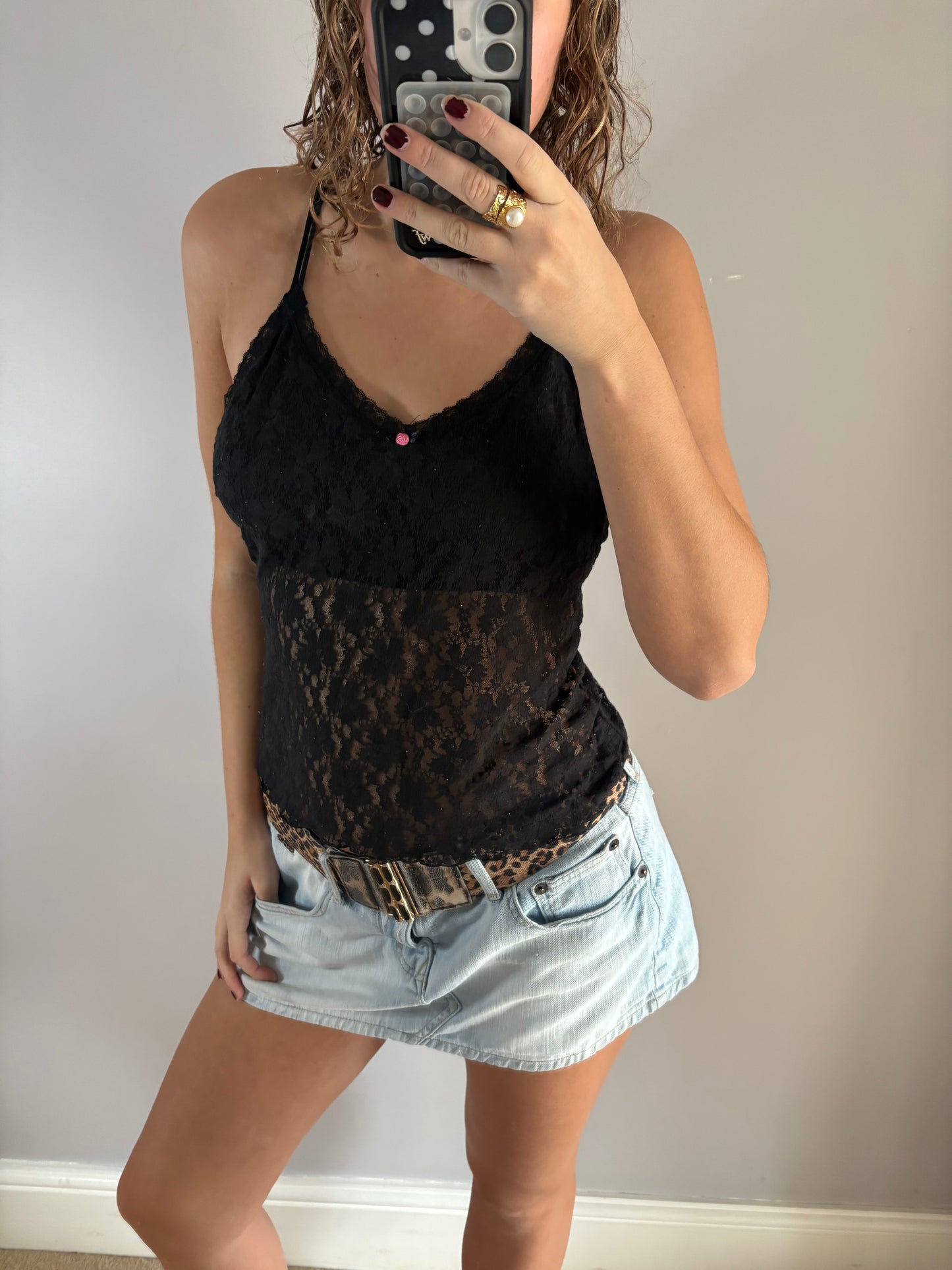 laced cami