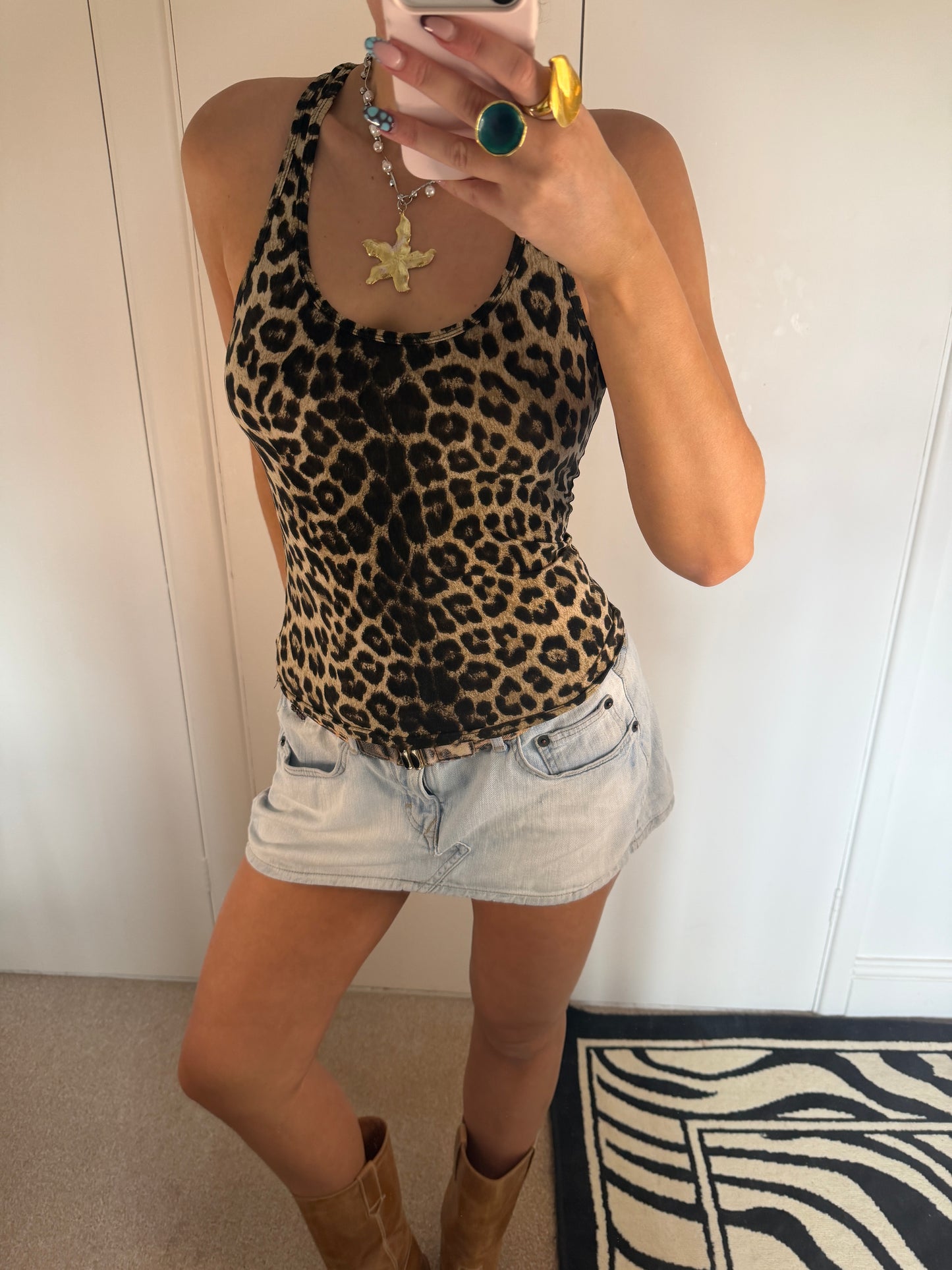 leopard top