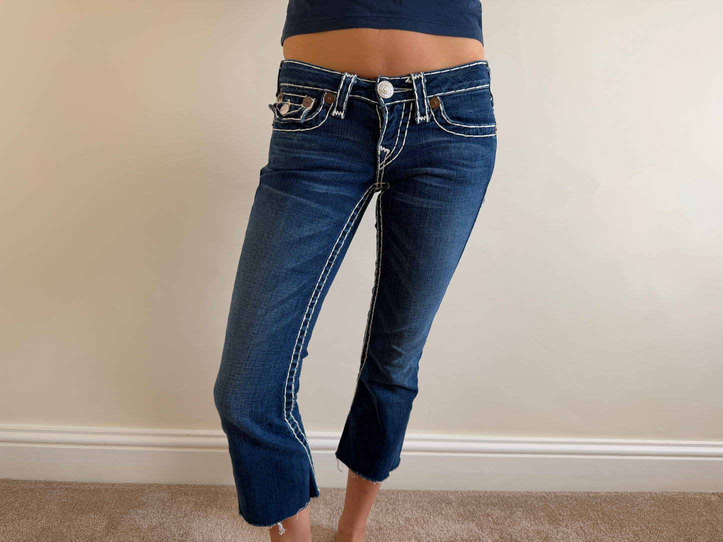 vintage true religion capris