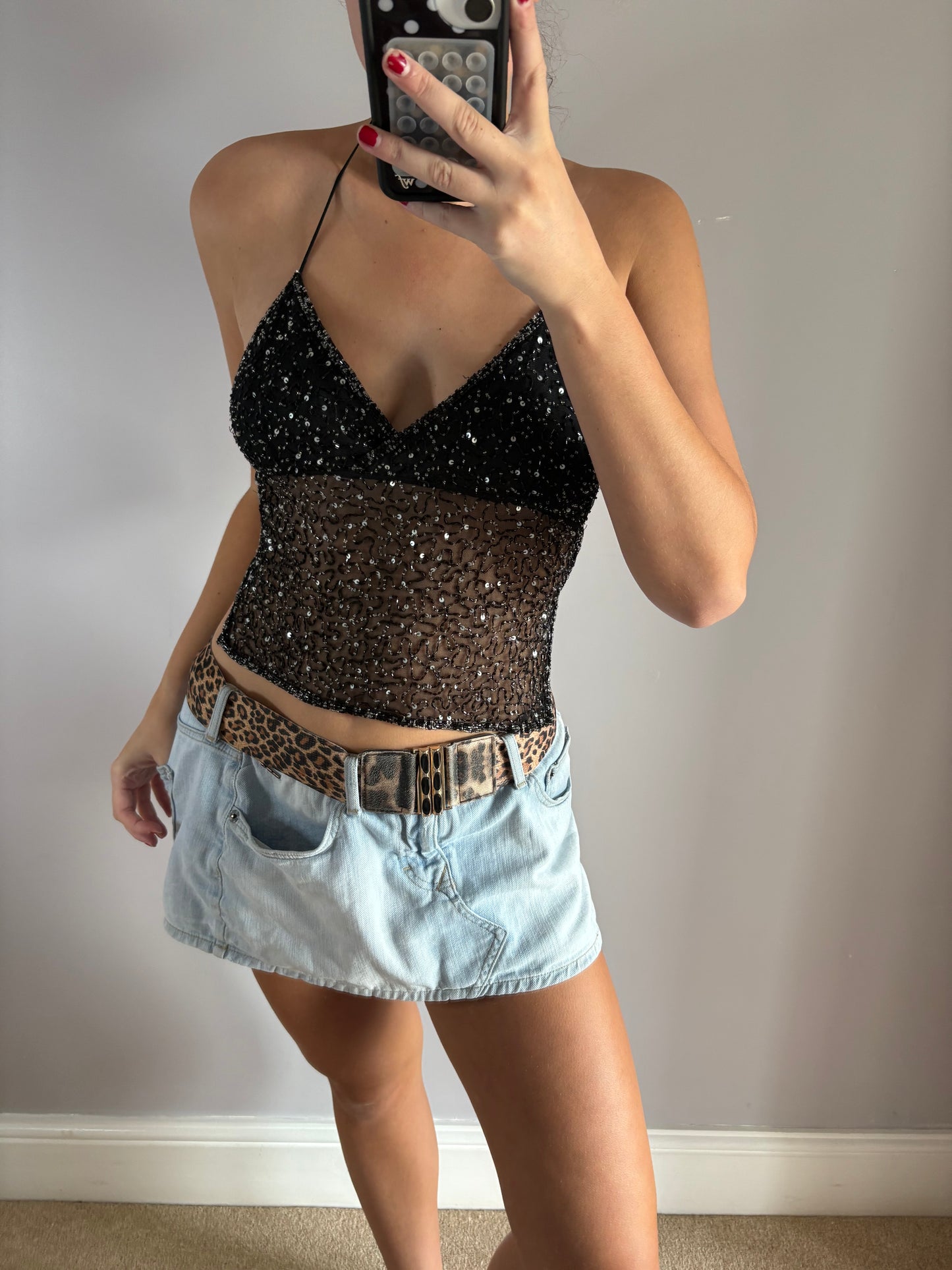 beaded cami