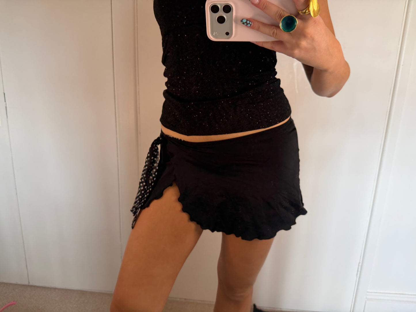 black sarong