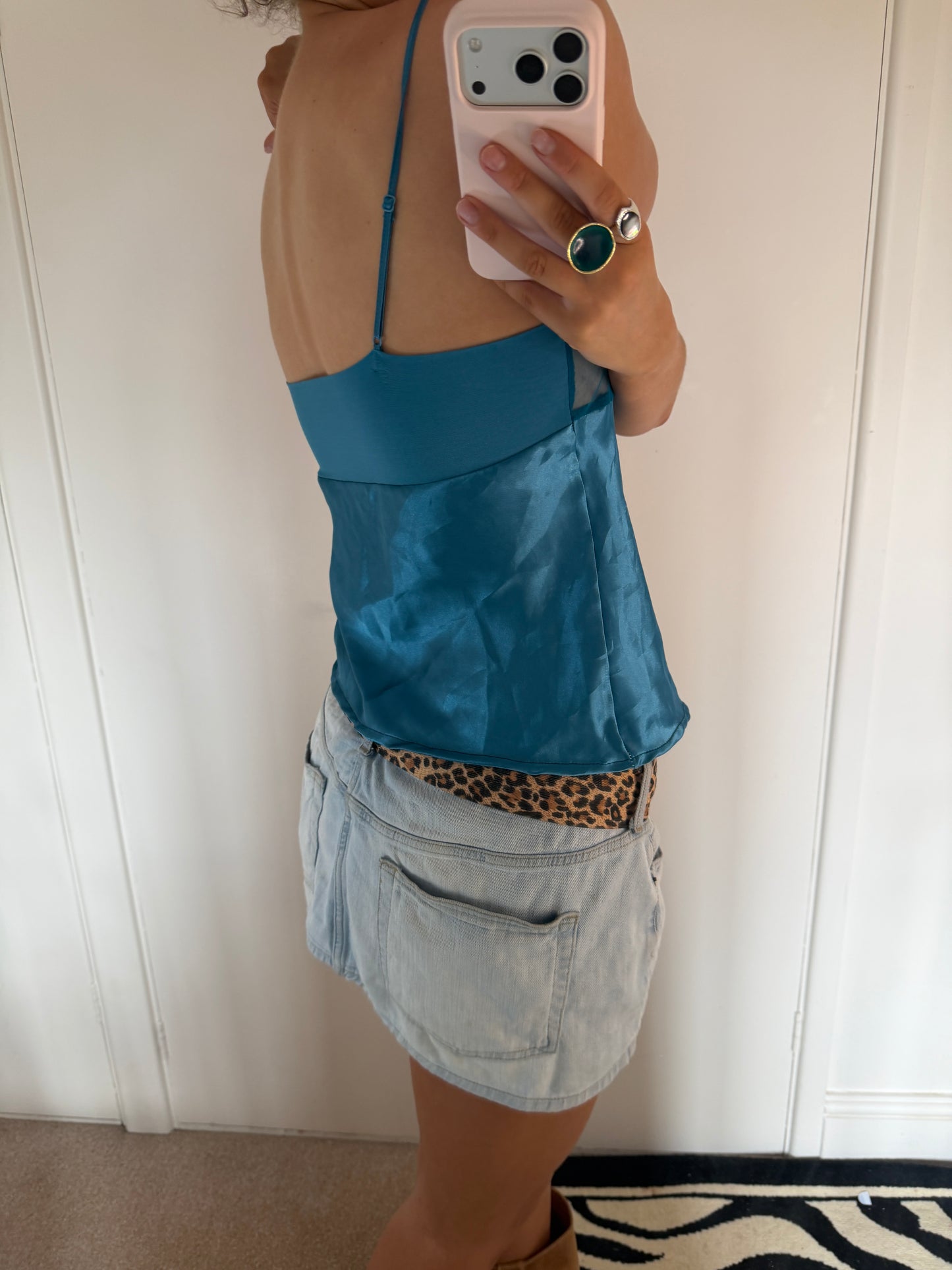 blue cami