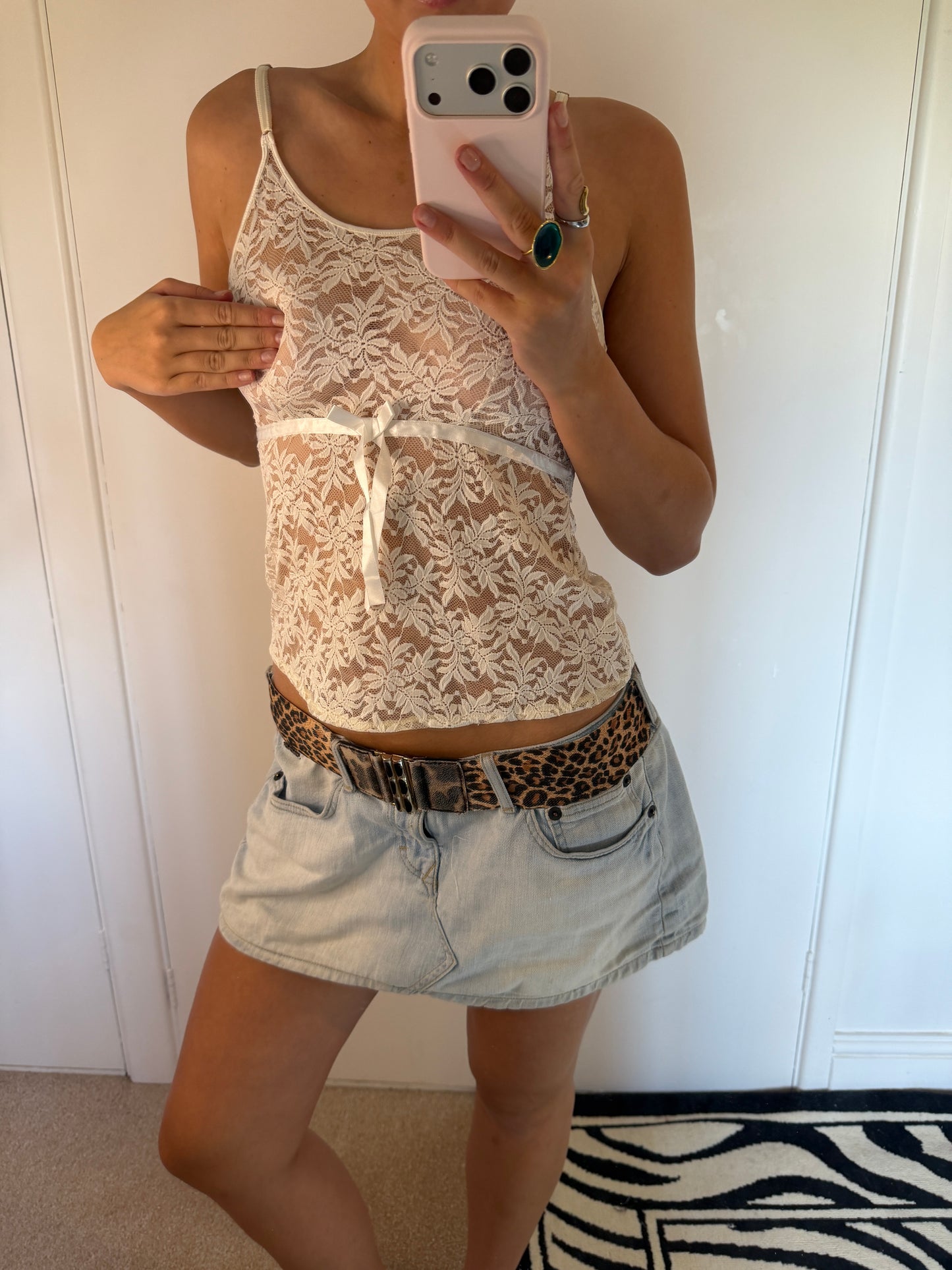 laced cami