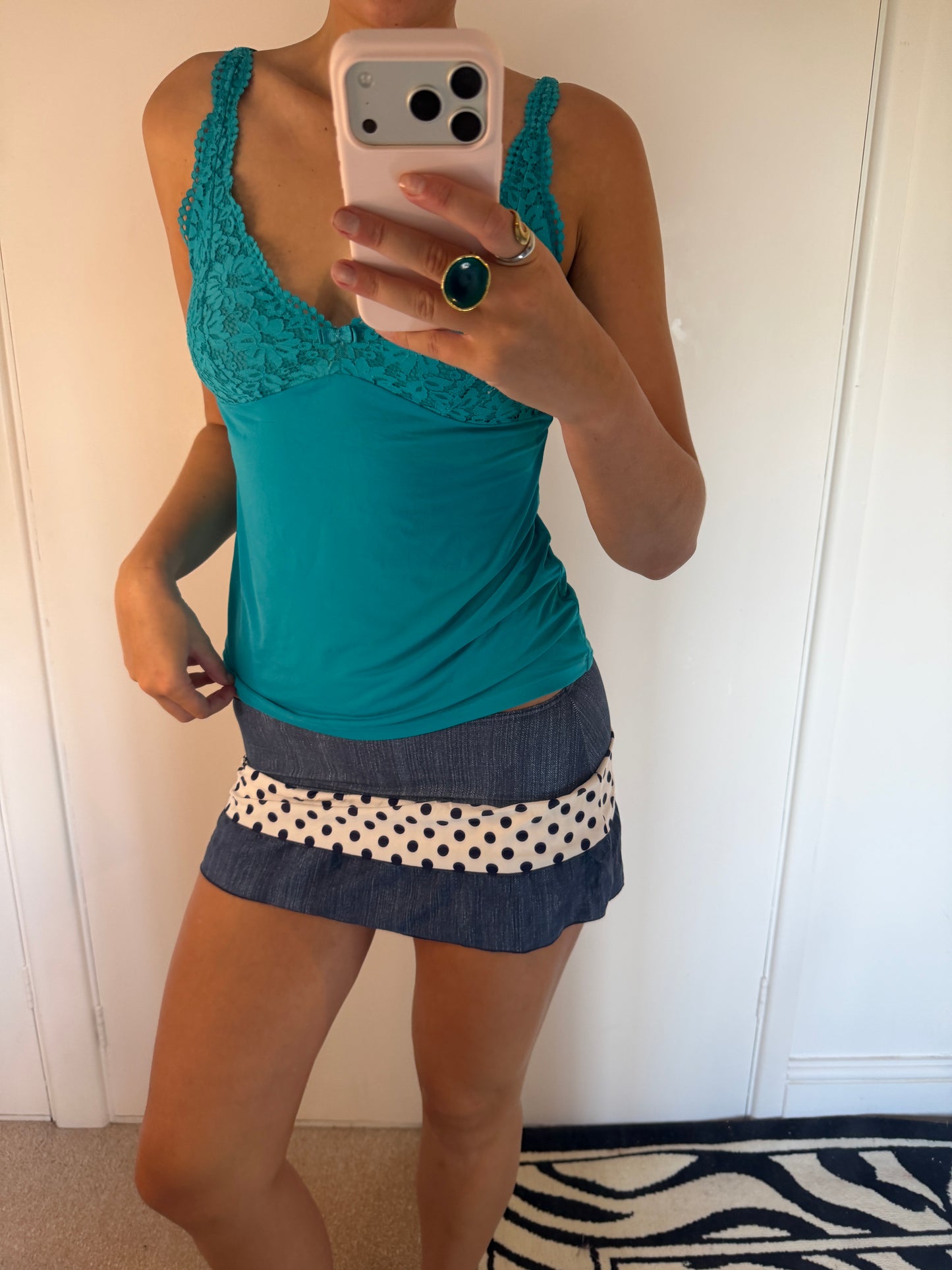 y2k mini skirt