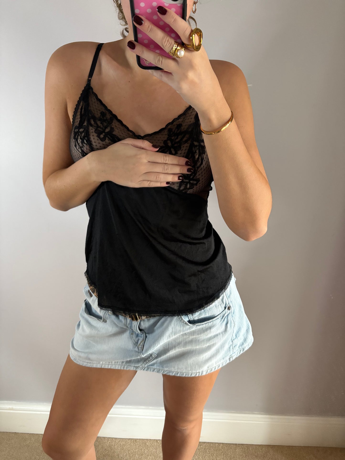 laced cami