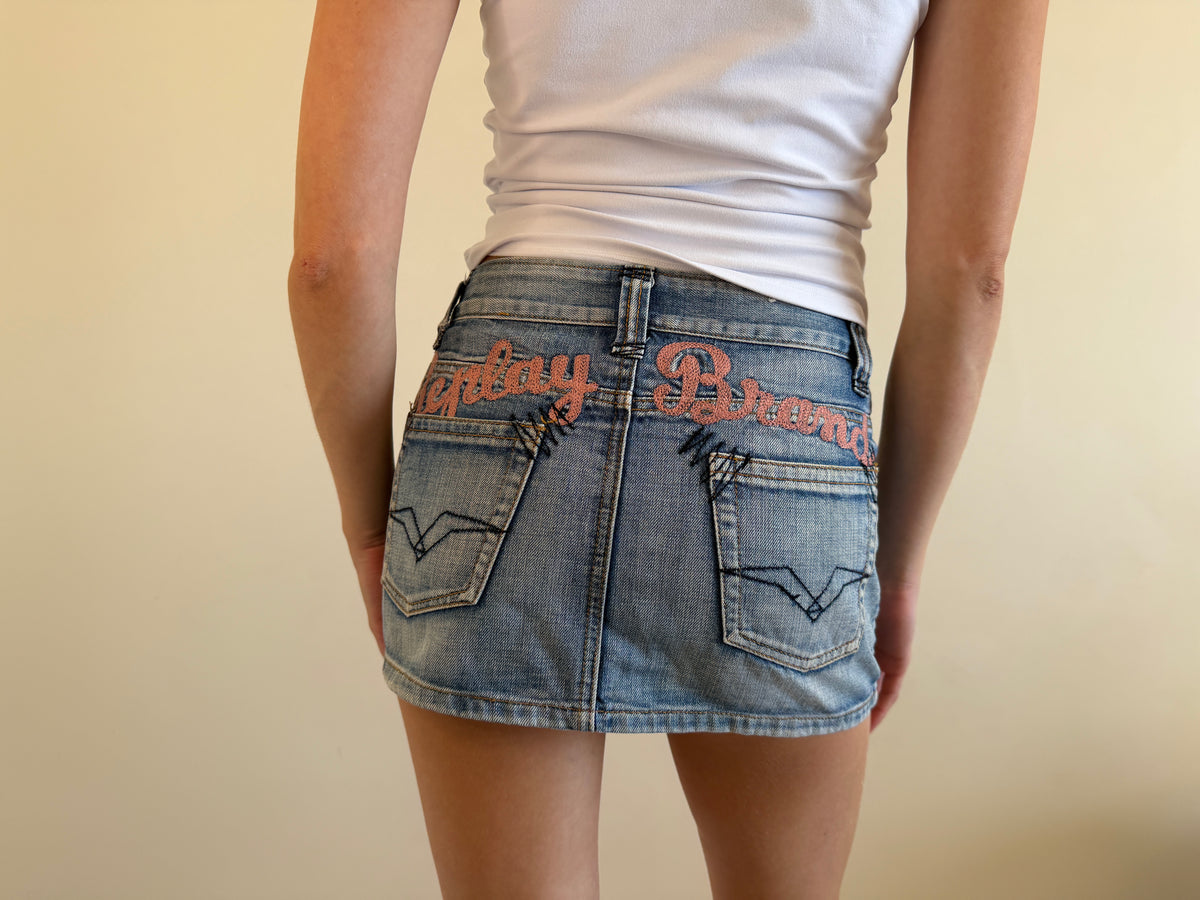 replay mini skirt